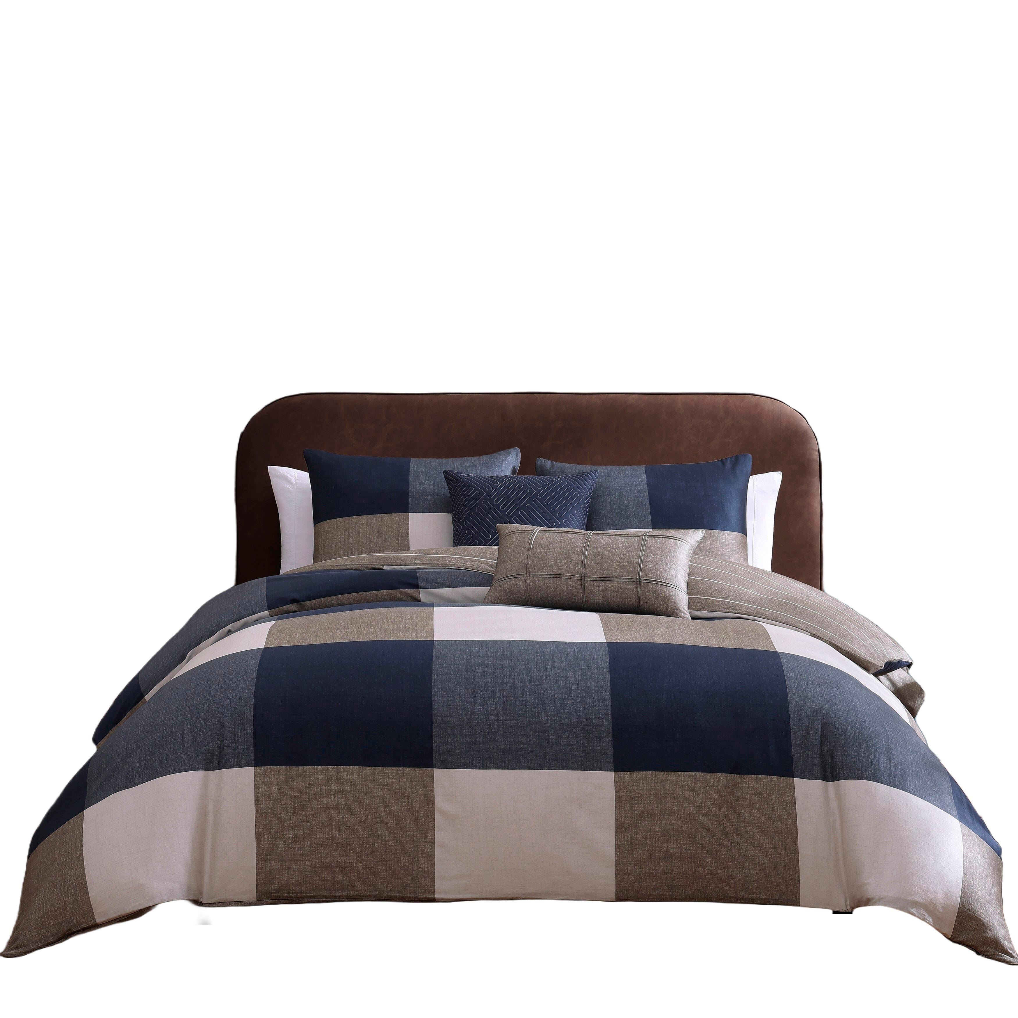 Bebejan&reg; Masculine 5-Piece King Comforter Set, Blue, large