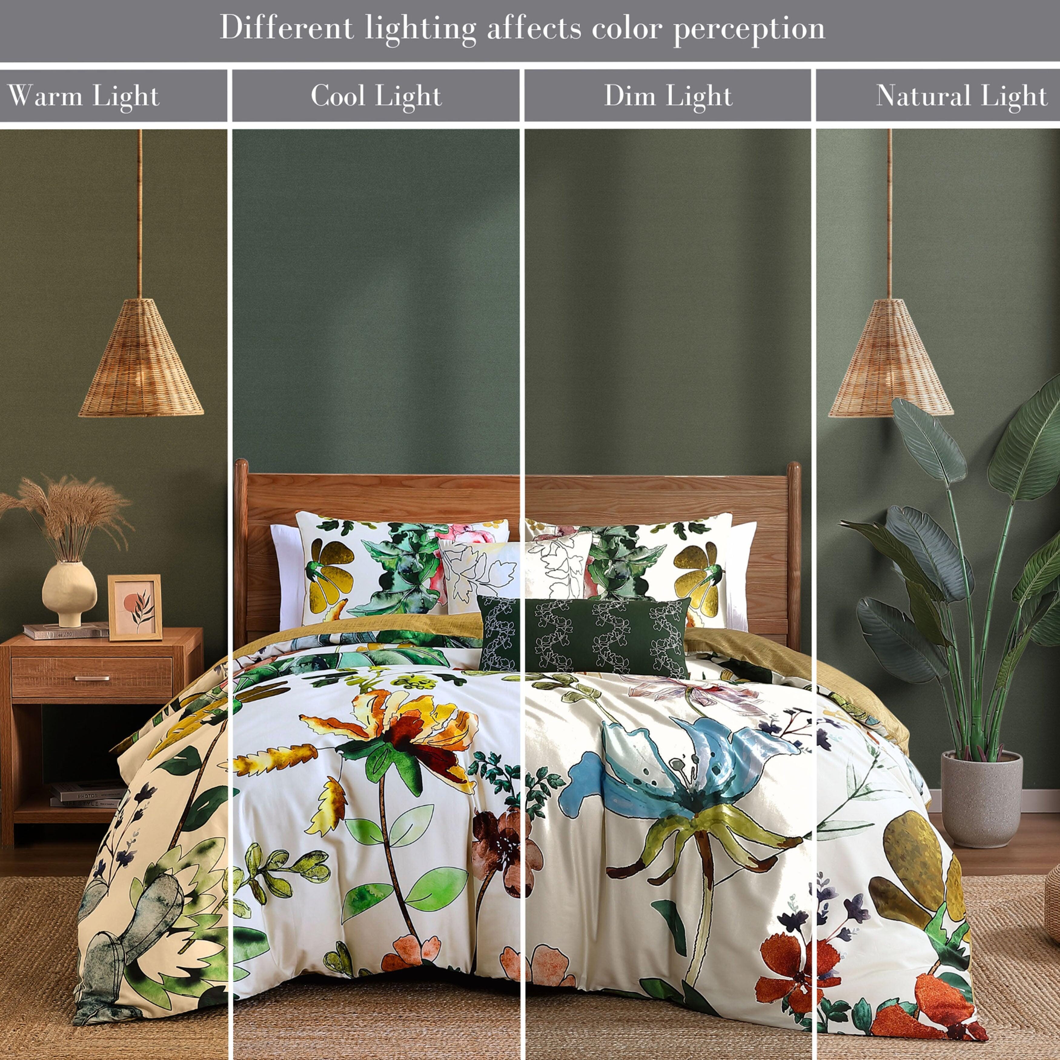 Bebejan® Radiance 5-Piece Queen Comforter Set, White, large