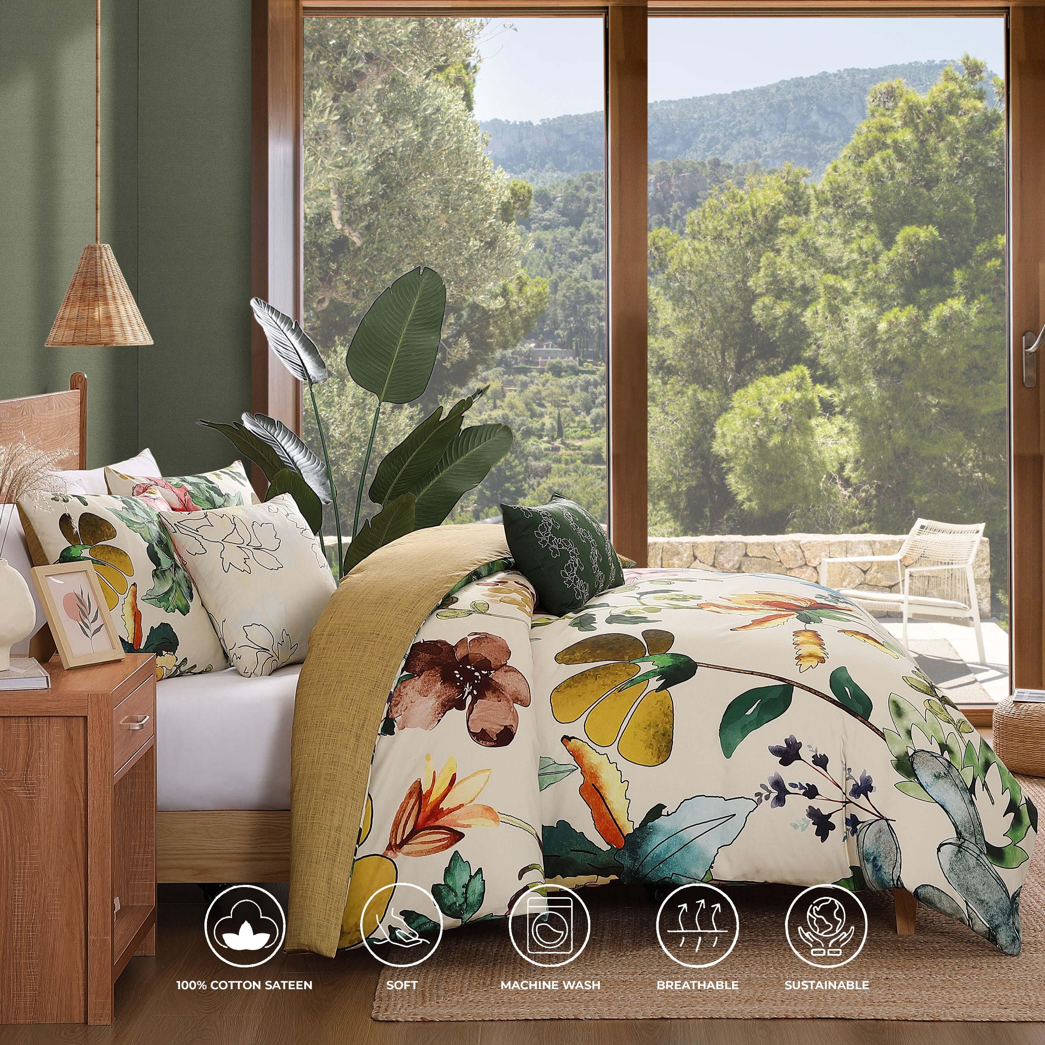 Bebejan® Radiance 5-Piece Queen Comforter Set, White, large