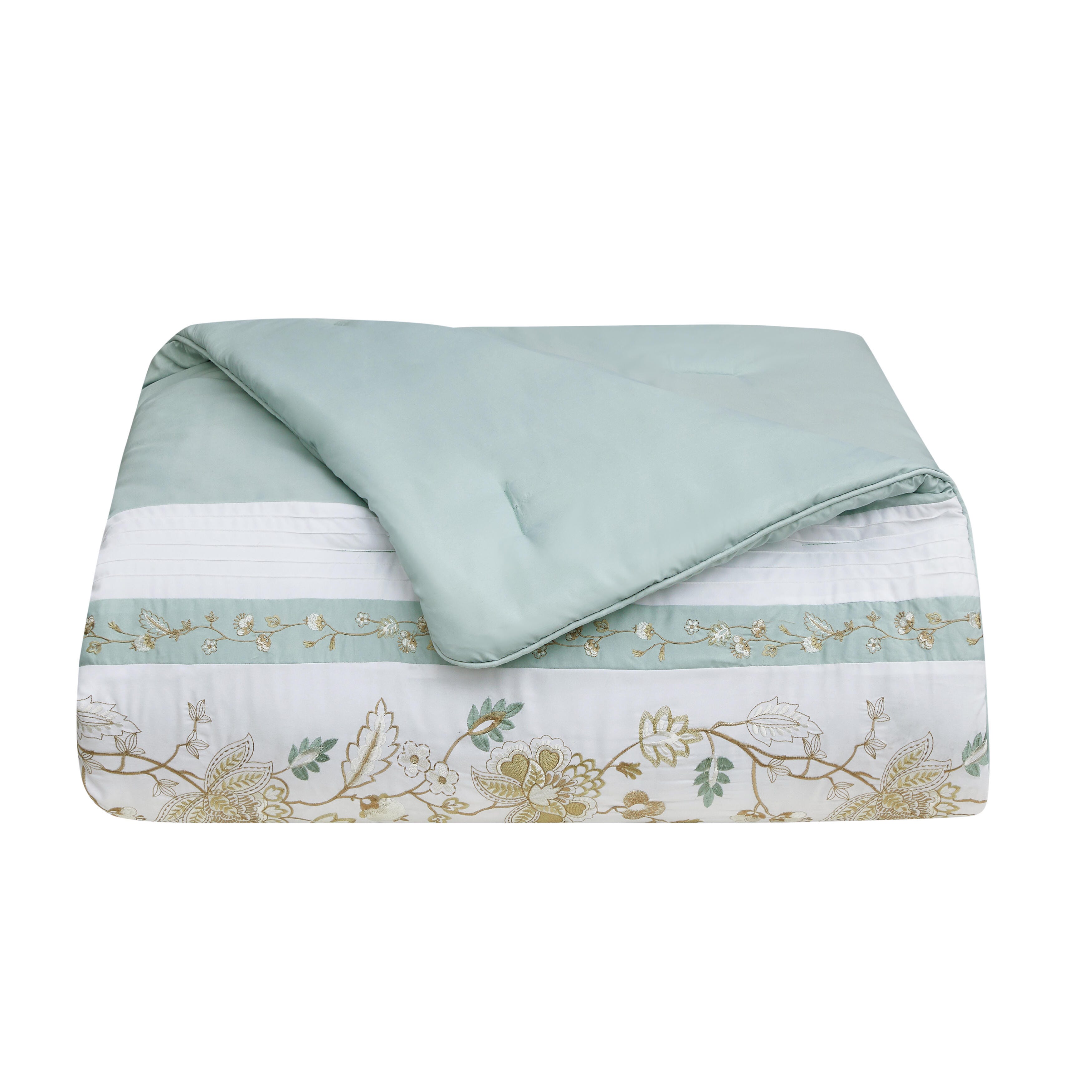 Royal Court Spring Social 3-Piece King/California King Comforter Set, Spa, large