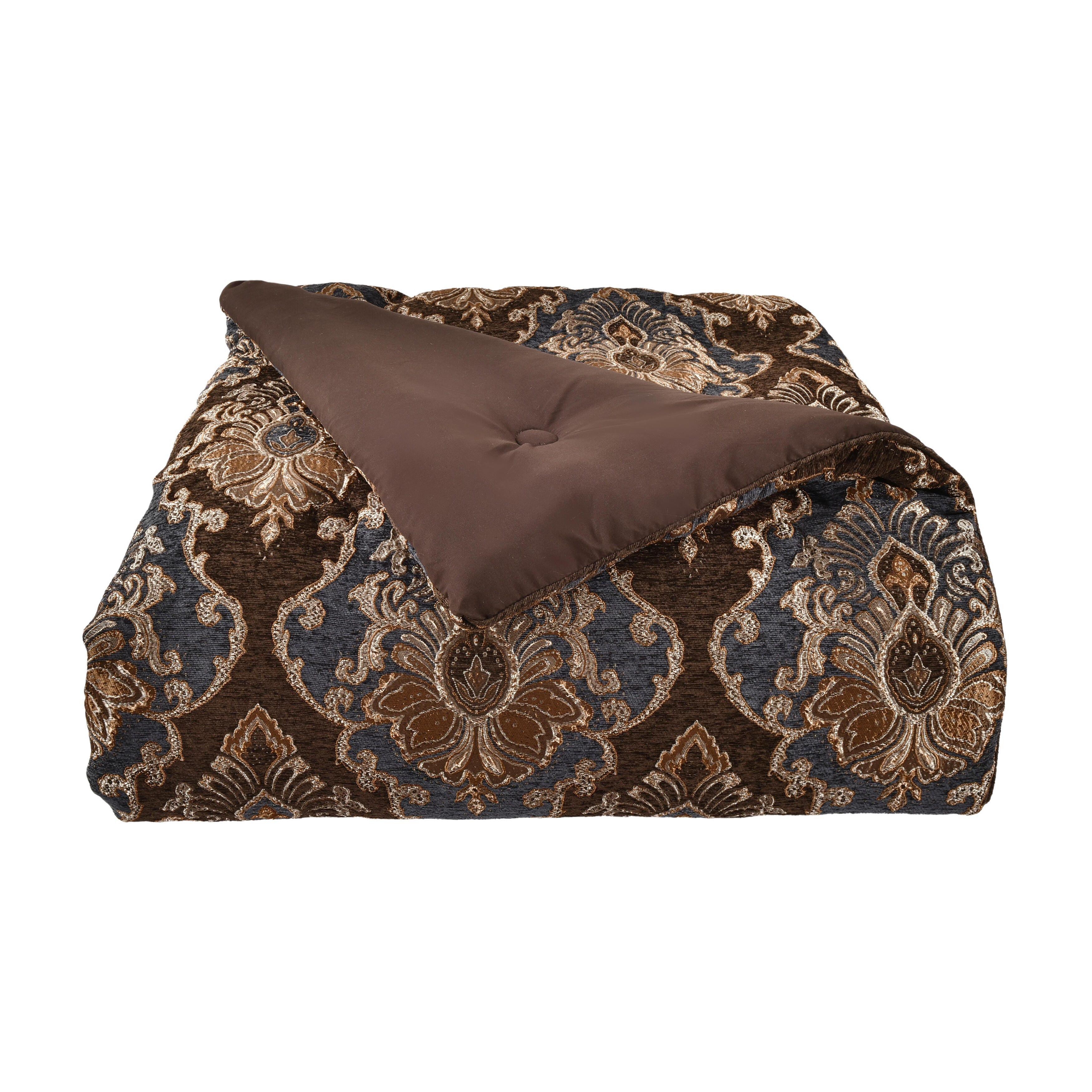 J. Queen New York Sofia 4-Piece King Comforter Set, Wedgewood, rollover