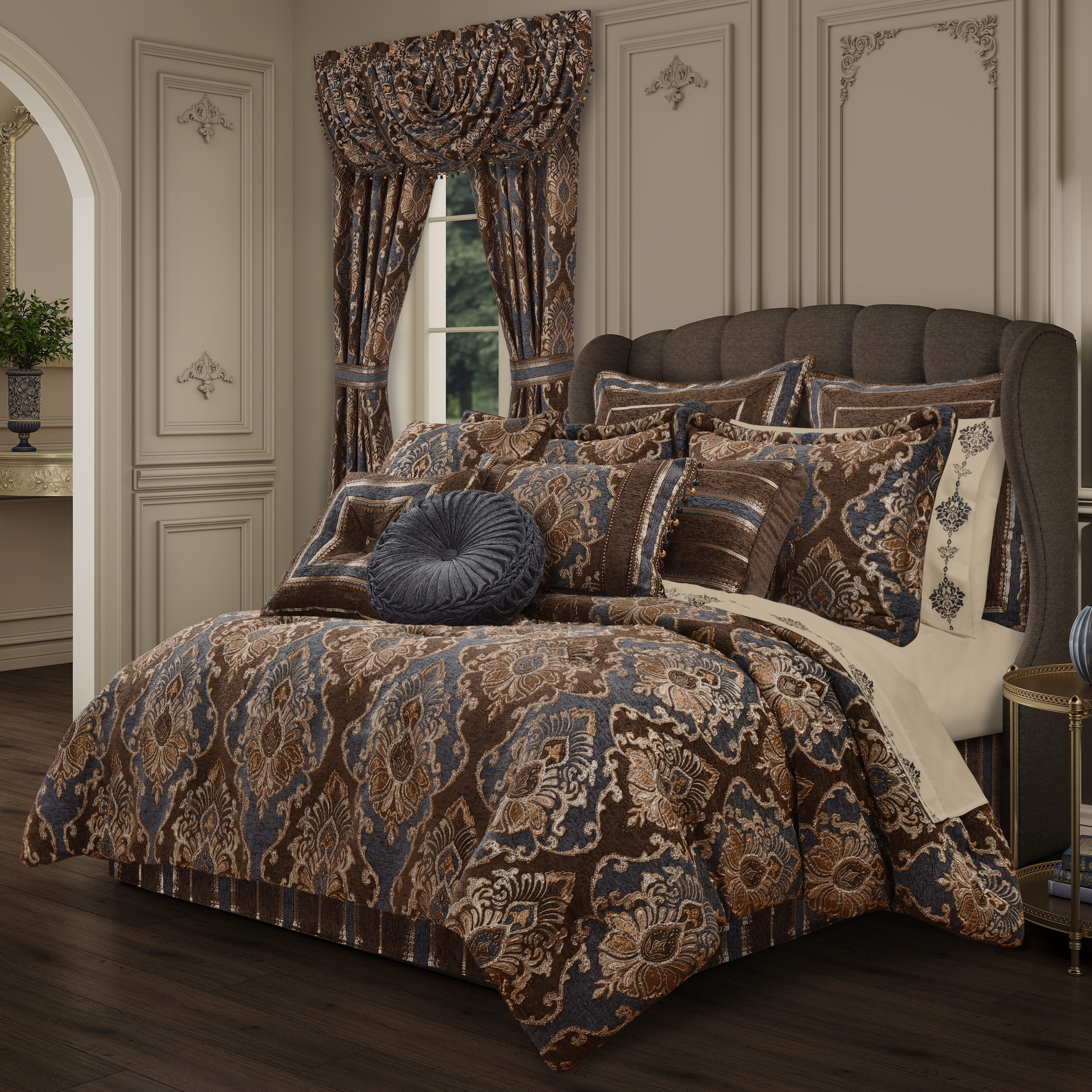 J. Queen New York Sofia Euro Sham, , large