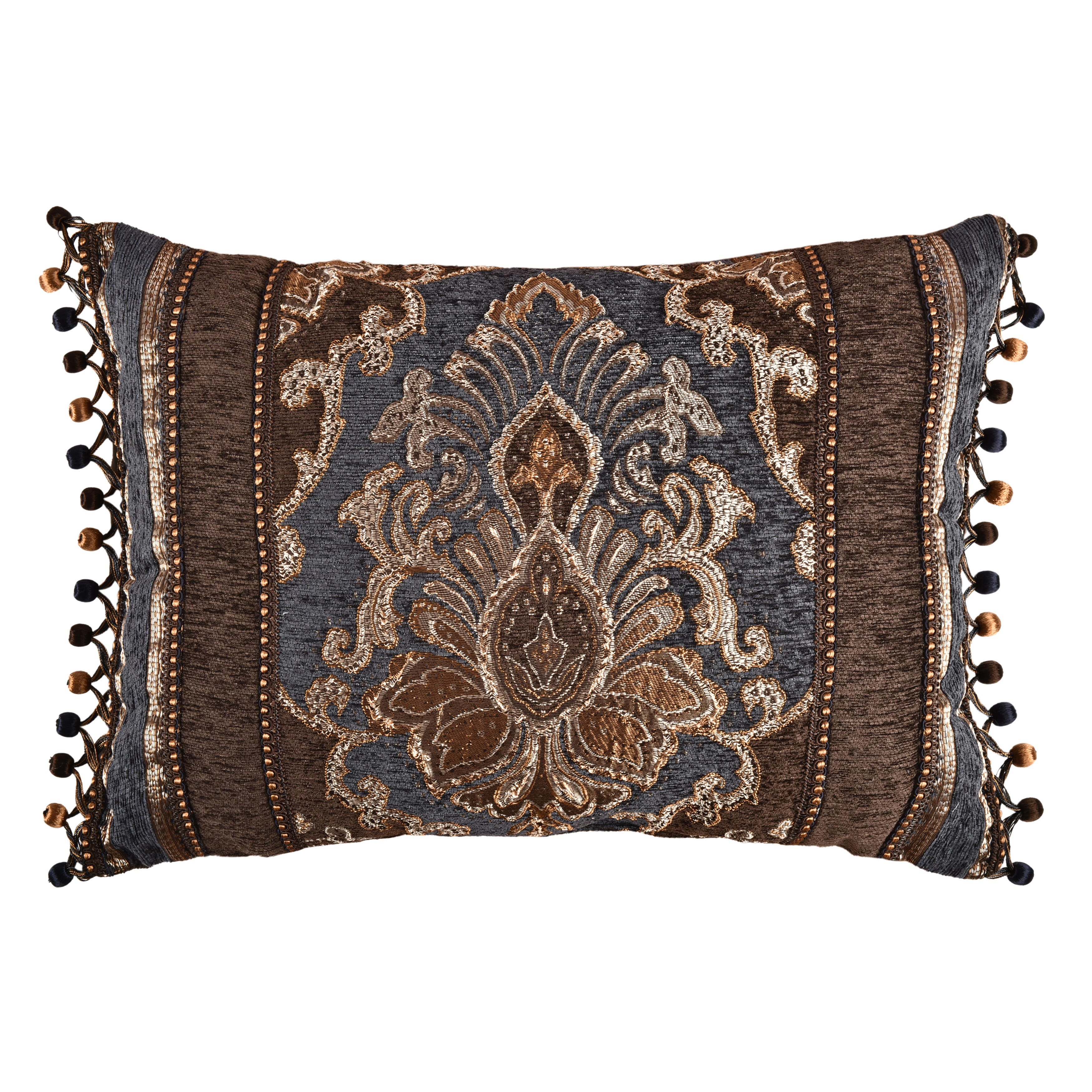 J. Queen New York Sofia Damask Decorative Throw Pillow | Ashley