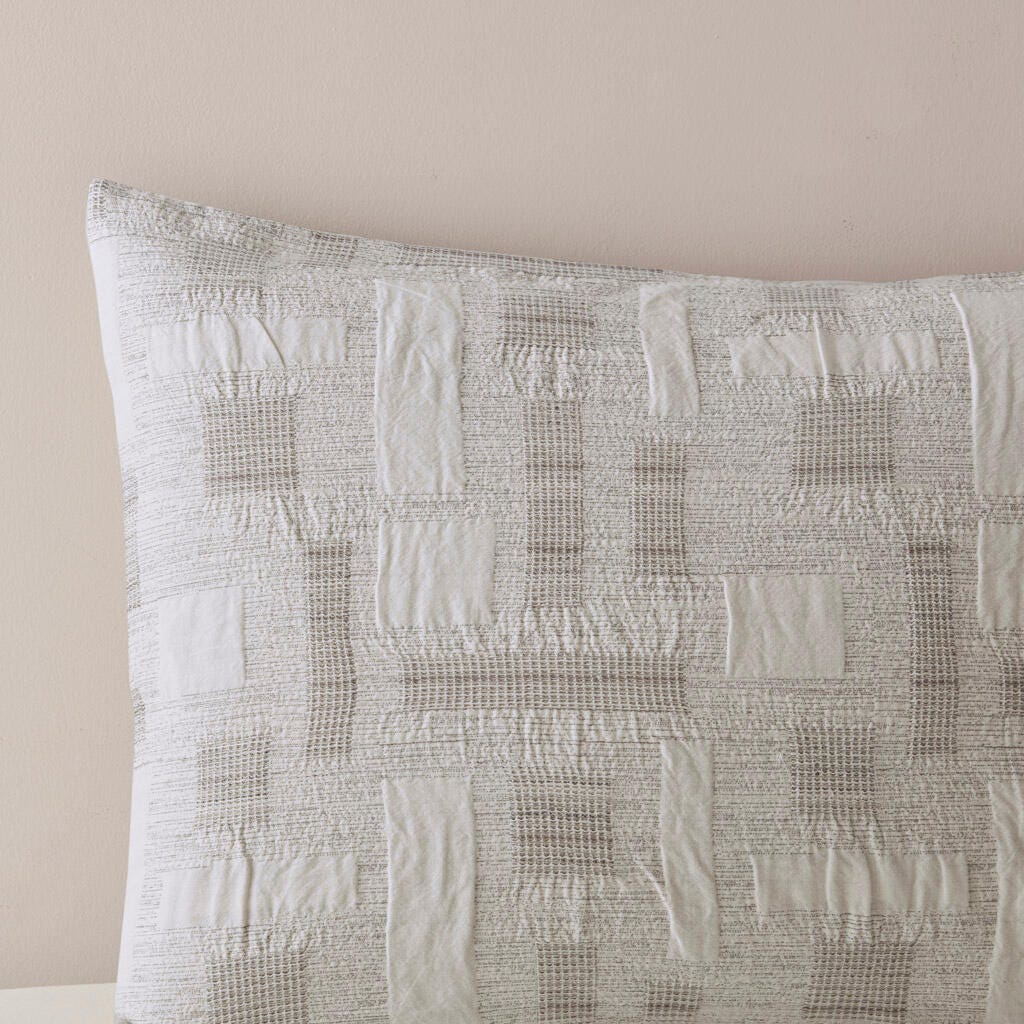 INK+IVY Cairo 3-Piece Full/Queen Comforter Set, Ivory, large