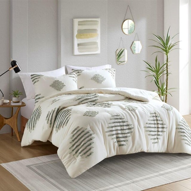 INK+IVY Tahli 3-Piece Full/Queen Comforter Set