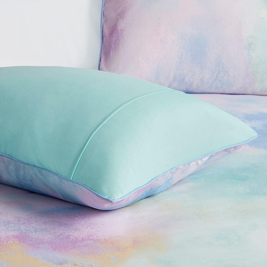 Intelligent Design Cassiopeia 4-Piece Full/Queen Comforter Set, Aqua, large