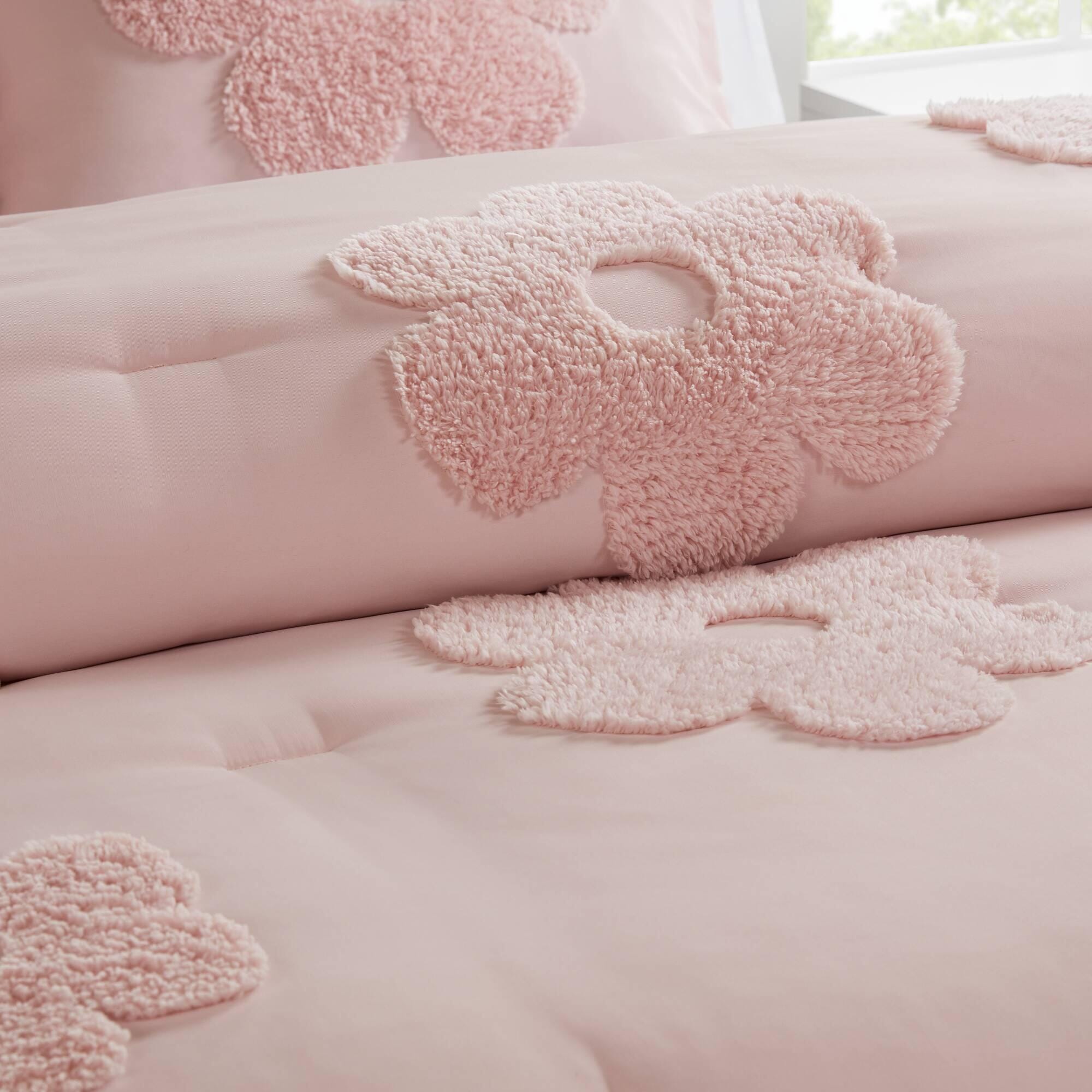 Intelligent Design Kids Gracie 3-Piece Twin Comforter Set, Pink, large