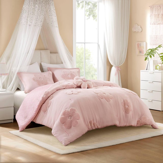 Intelligent Design Kids Gracie 4-Piece Full/Queen Comforter Set