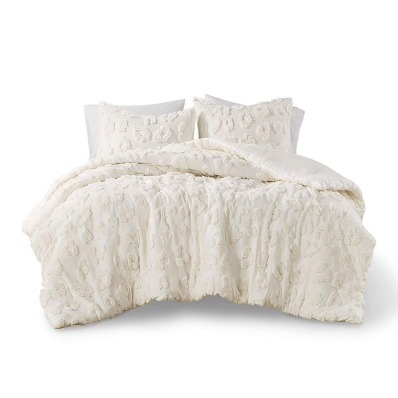 Intelligent Design Larissa 2-Piece Twin/Twin XL Comforter Set, Off White, rollover