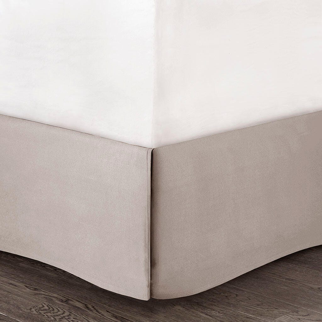 Madison Park Ava 7-Piece King Comforter Set, Taupe, large