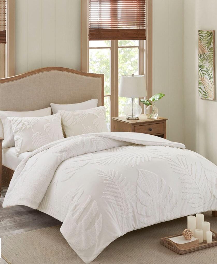 Madison Park Bahari 3-Piece King/California King Comforter Set, Off White, large