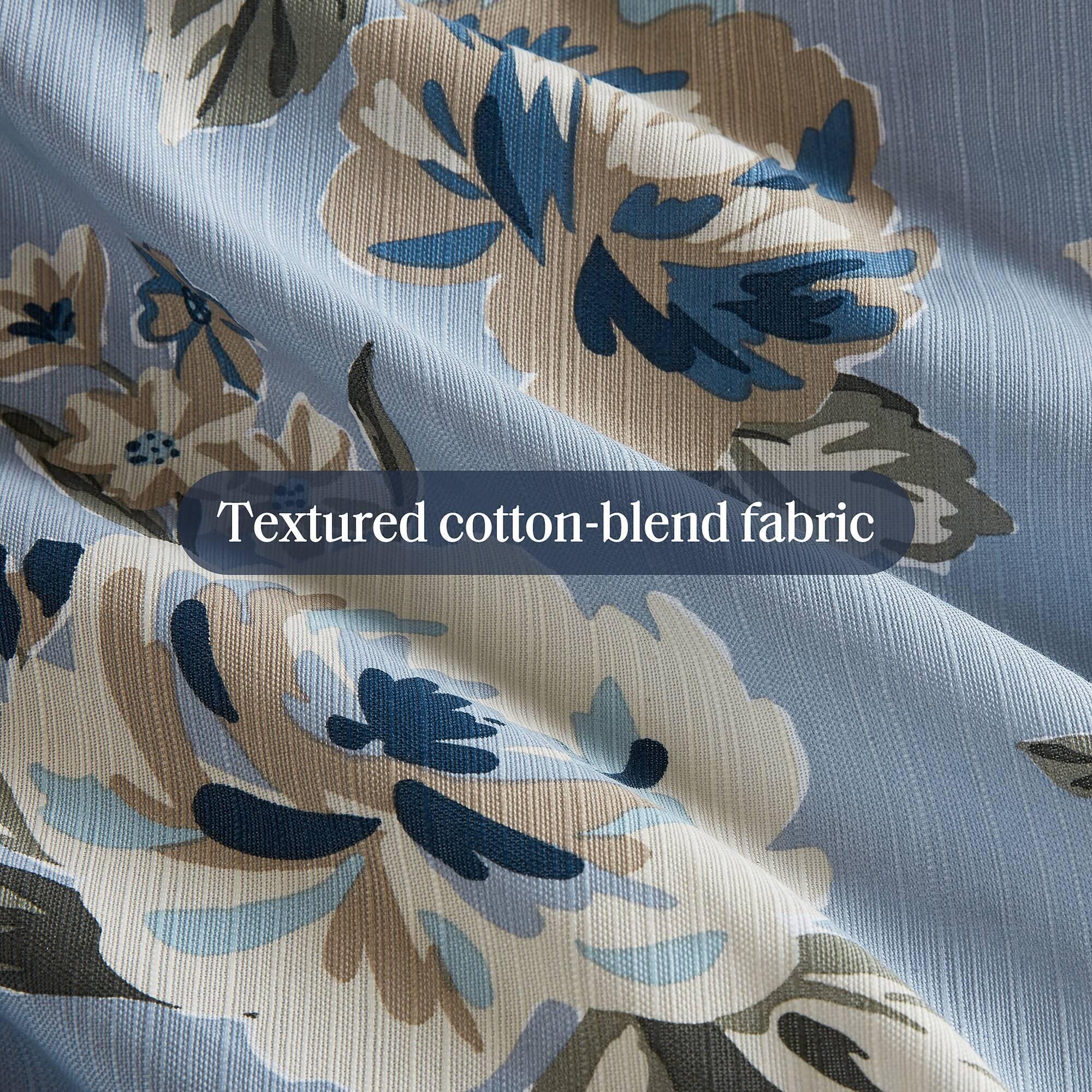 Madison Park Salara 7-Piece Queen Comforter Set, Blue, large
