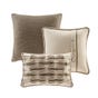 Chateau 8-Piece Queen Comforter Set, Linen, large