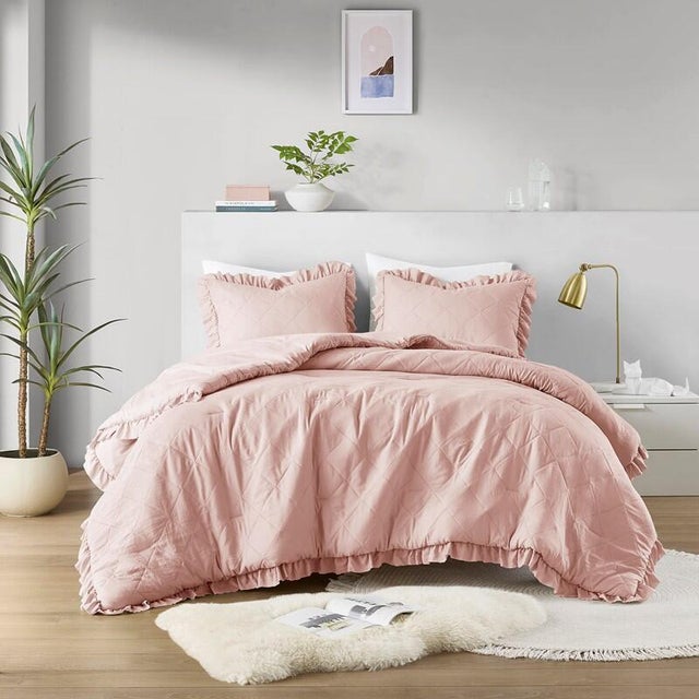 Super Listing Phoebe 3-Piece Full/Queen Comforter Set