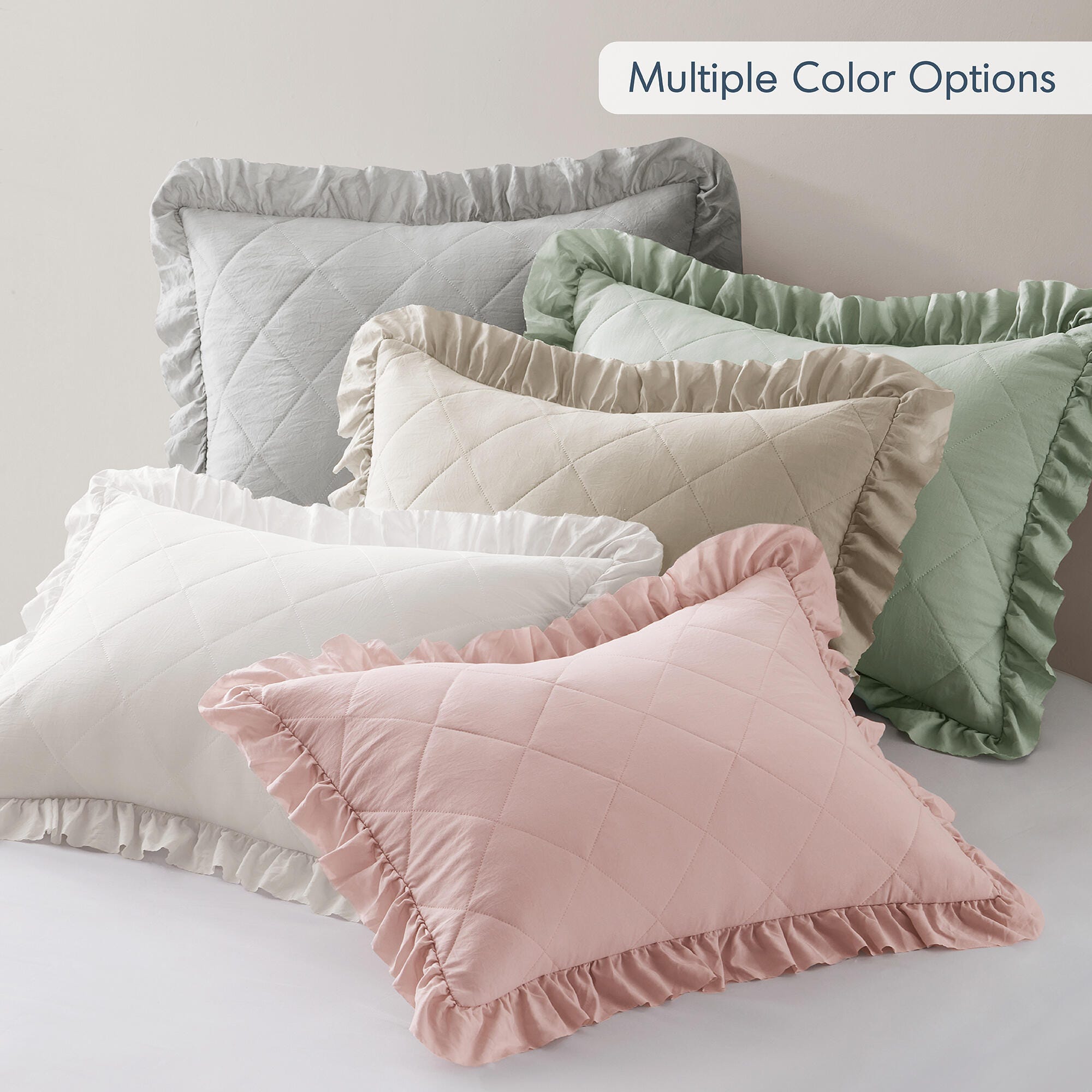 Super Listing Phoebe 3-Piece Full/Queen Comforter Set, Ivory, large