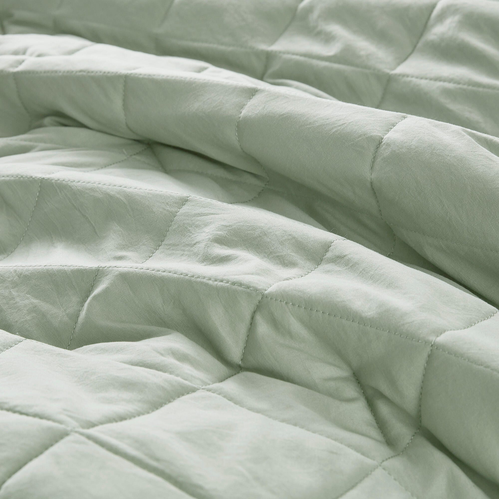 Super Listing Phoebe 3-Piece Full/Queen Comforter Set, Sage, large