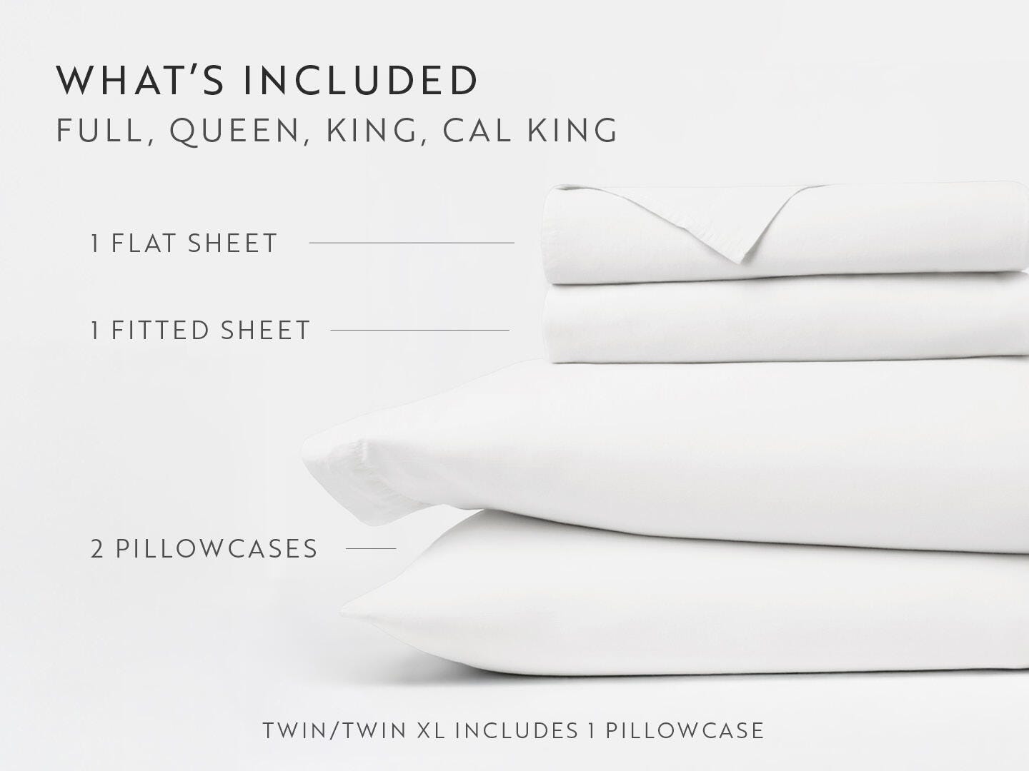 iEnjoy Home Percale 4 Piece California King Sheet Set, White, large