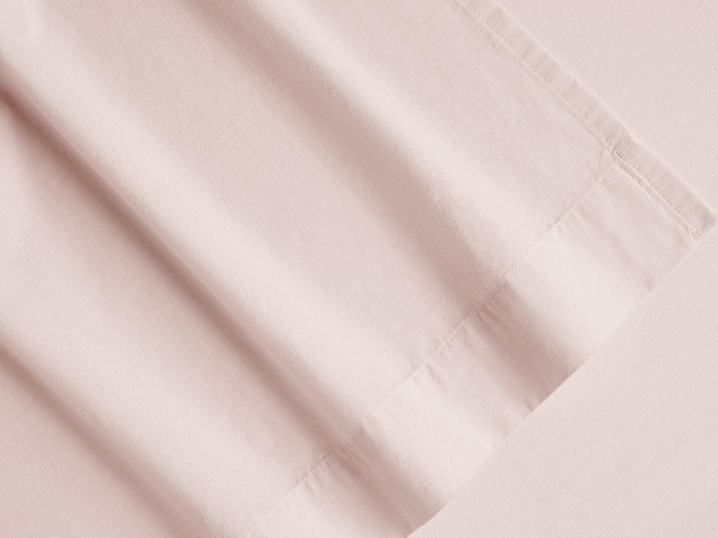 iEnjoy Home Percale 4 Piece Full Sheet Set, Rose, large