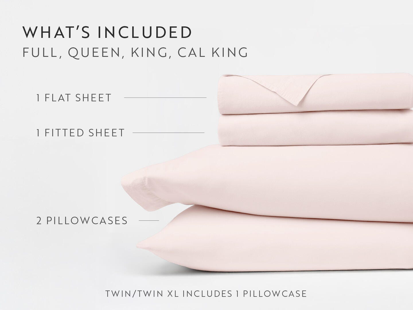 iEnjoy Home Percale 4 Piece King Sheet Set, Rose, large