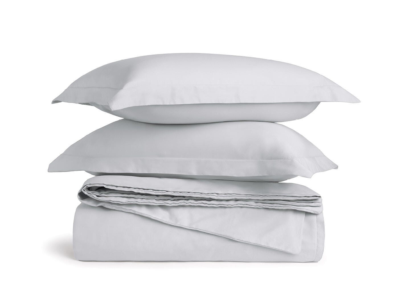 iEnjoy Home 3 Piece Queen Comforter Set, Light Gray, rollover
