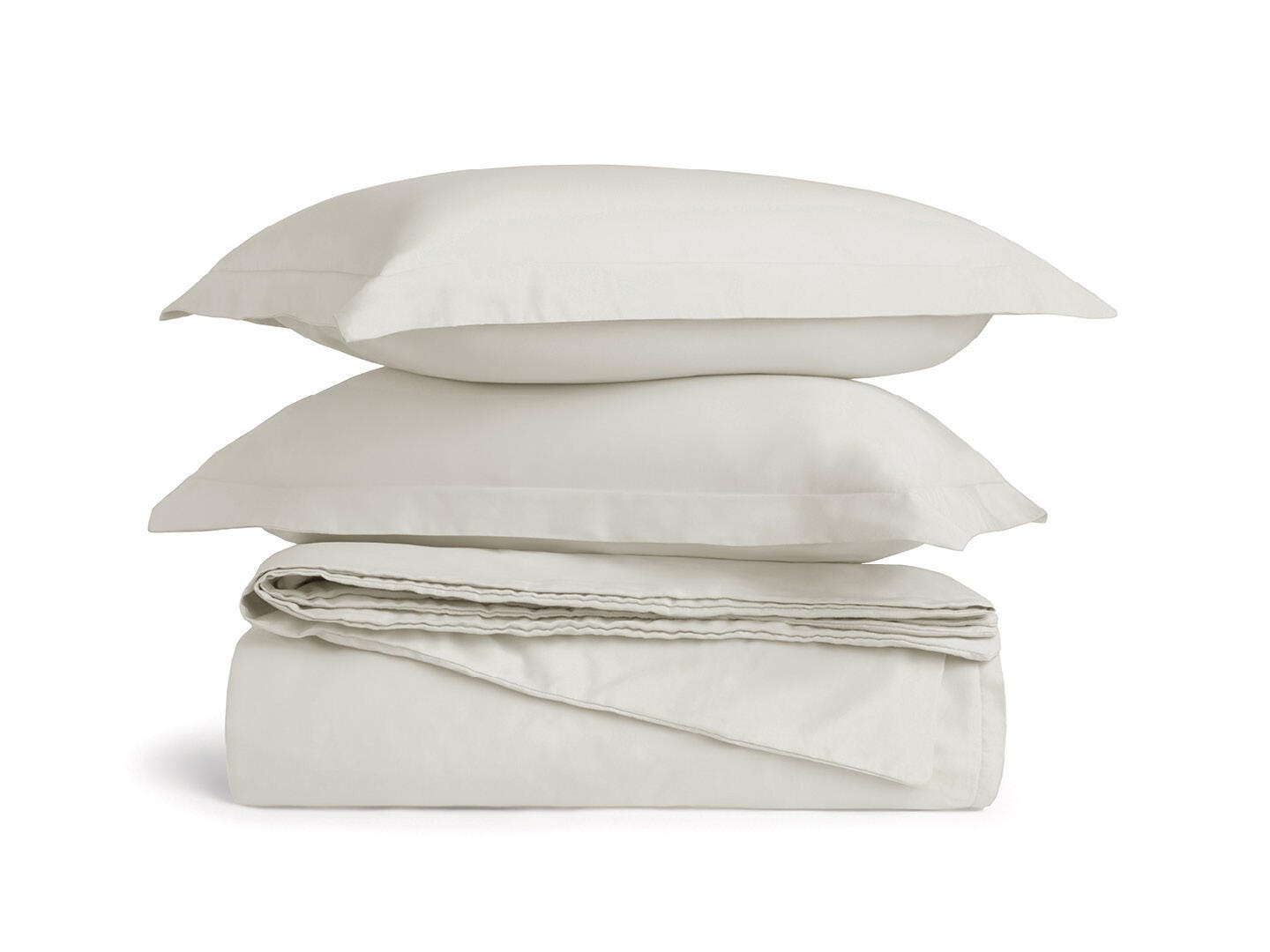 iEnjoy Home 3 Piece Twin Comforter Set, Ivory, rollover