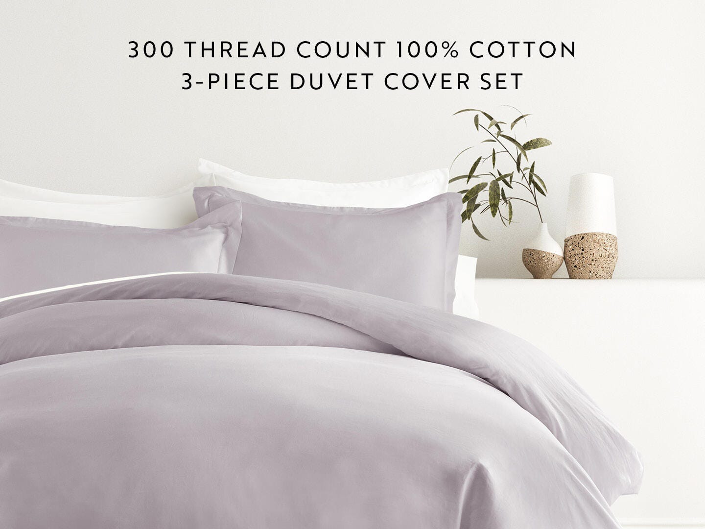 iEnjoy Home 3 Piece Queen Comforter Set, Mauve, large