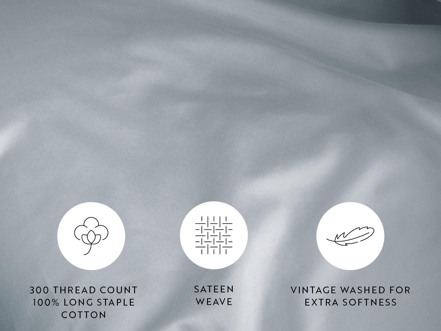 iEnjoy Home 3 Piece Queen Comforter Set, Blue, large