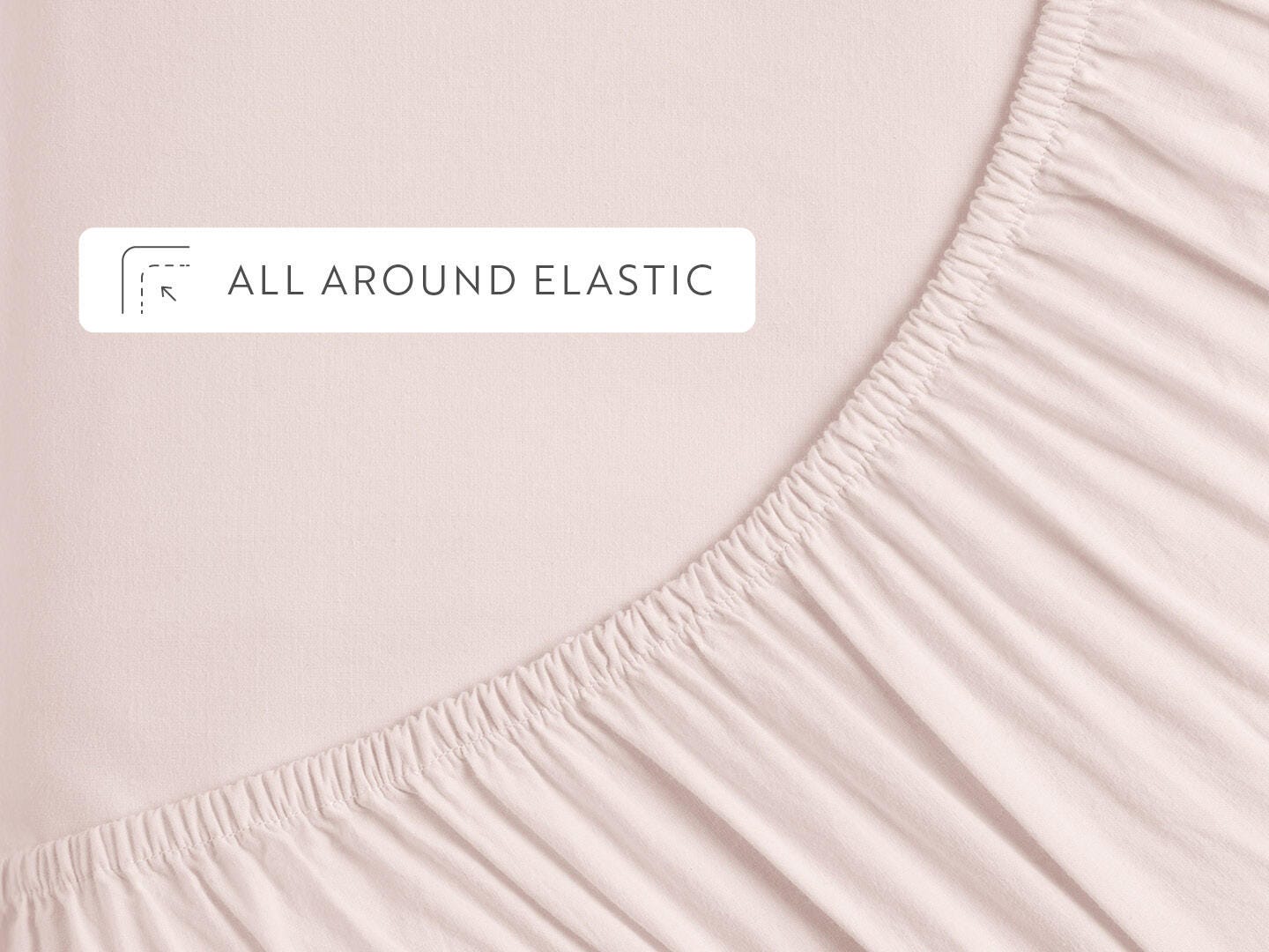 iEnjoy Home Percale 4 Piece Queen Sheet Set, Rose, large