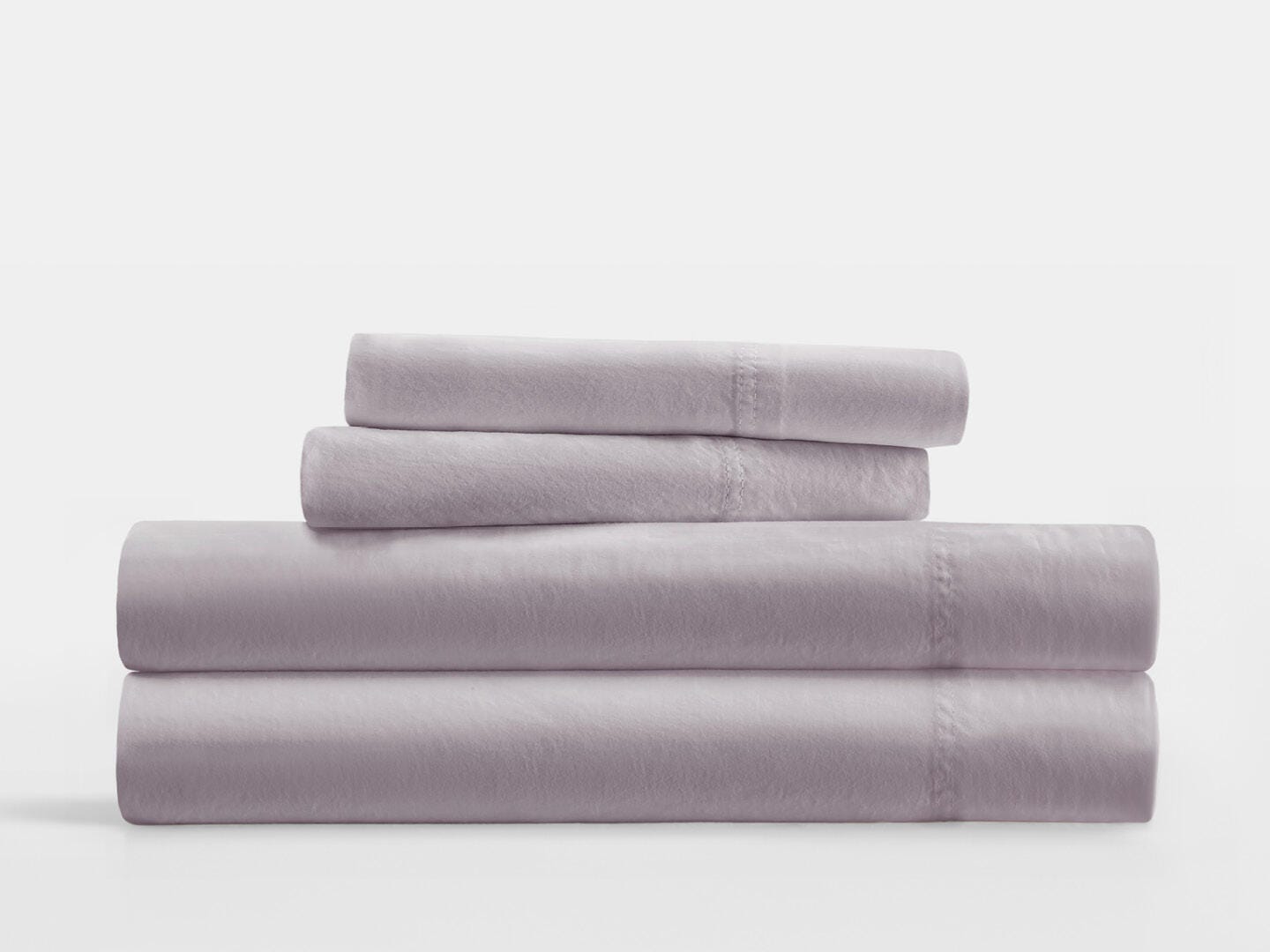 iEnjoy Home Staple 4 Piece Split King Sheet Set, Mauve, rollover