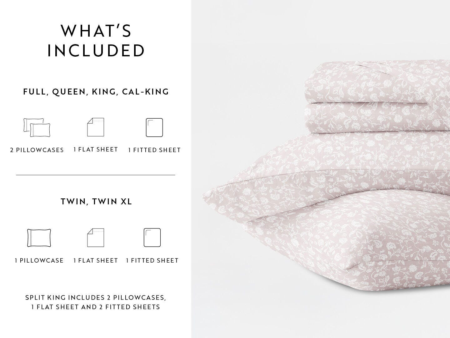 iEnjoy Home Rustic Jacobean 4 Piece Twin Sheet Set, Mauve, large