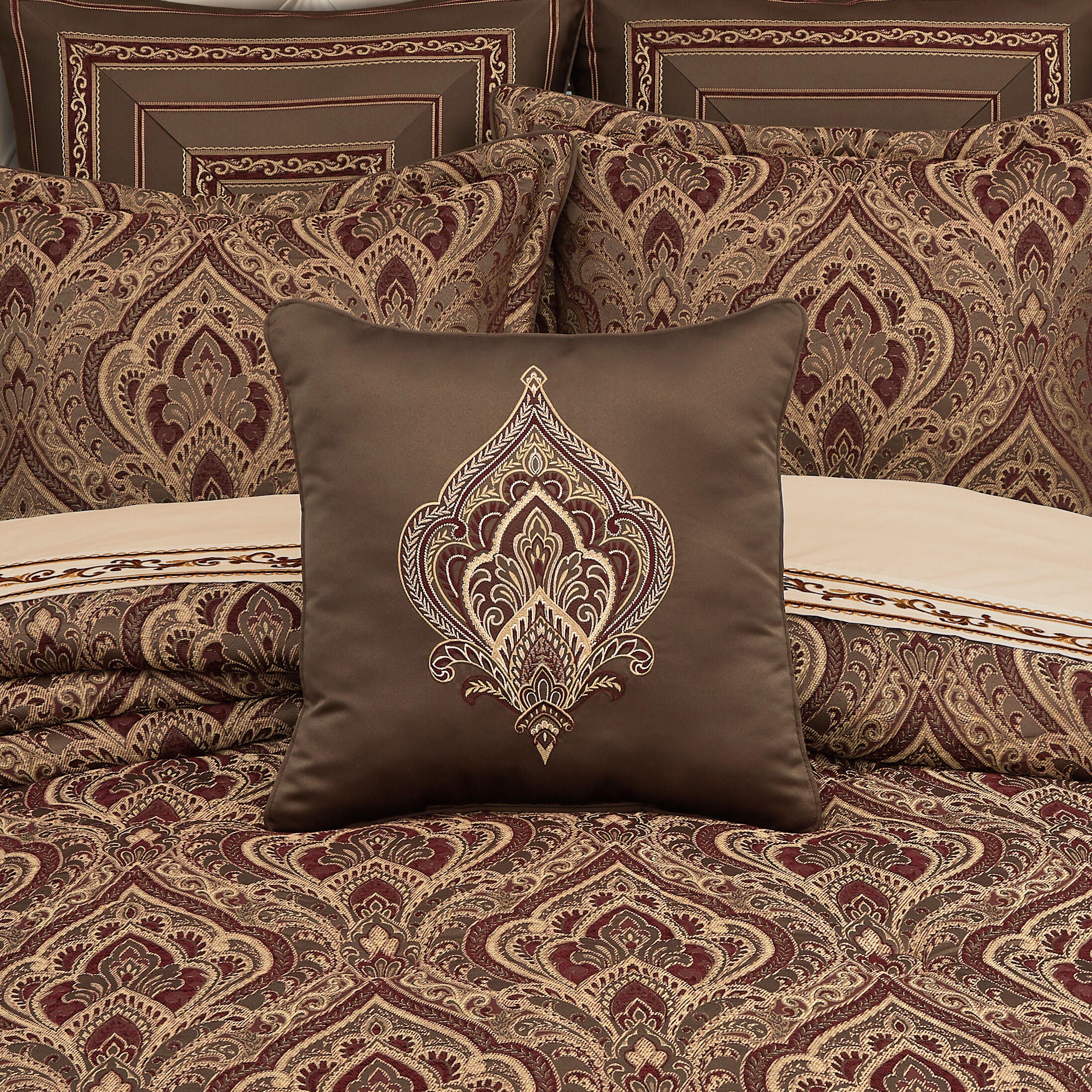 Five Queens Court Odette Decorative Throw Pillow, , rollover