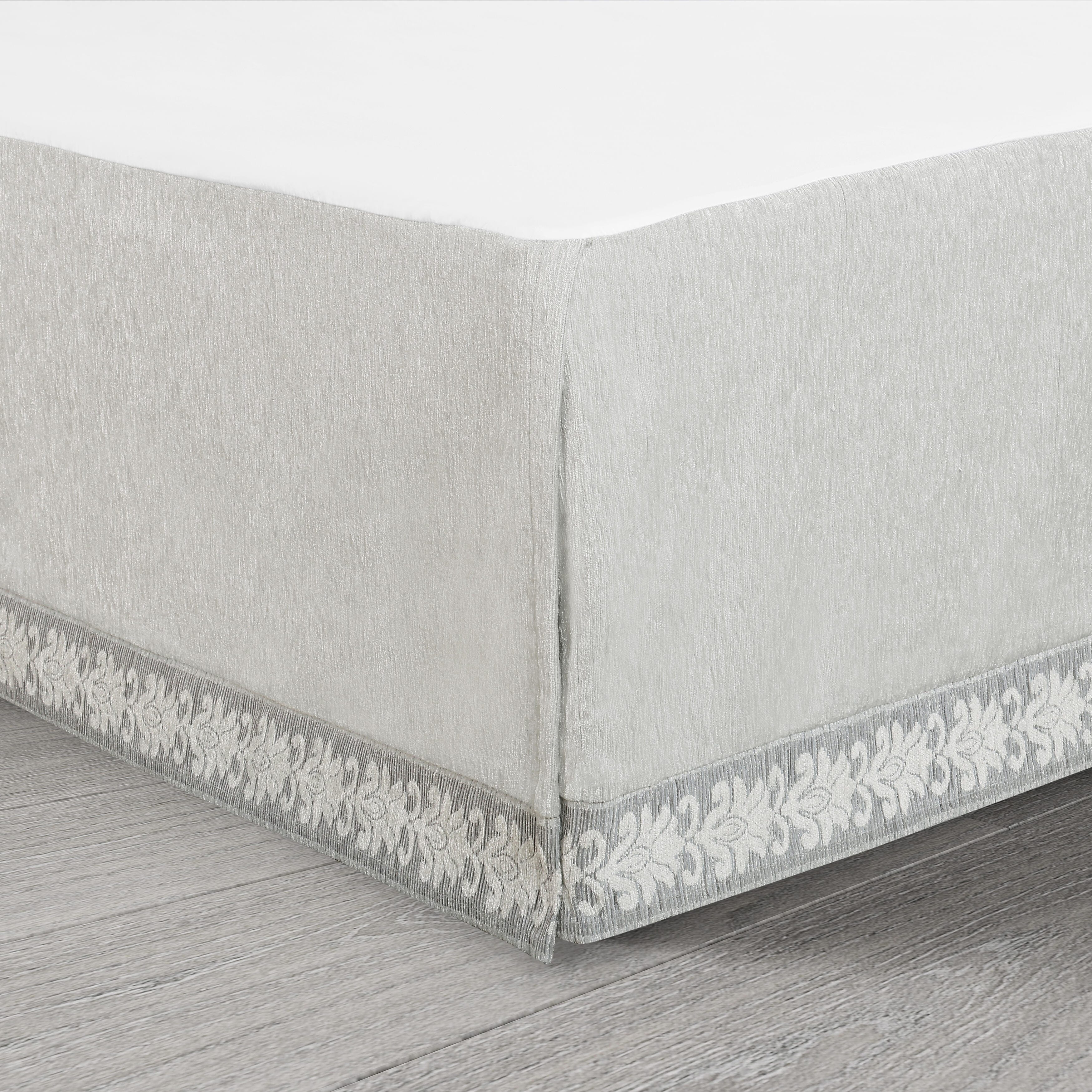 J. Queen New York Queensbury 4 Piece King Comforter Set, Steel Blue, large