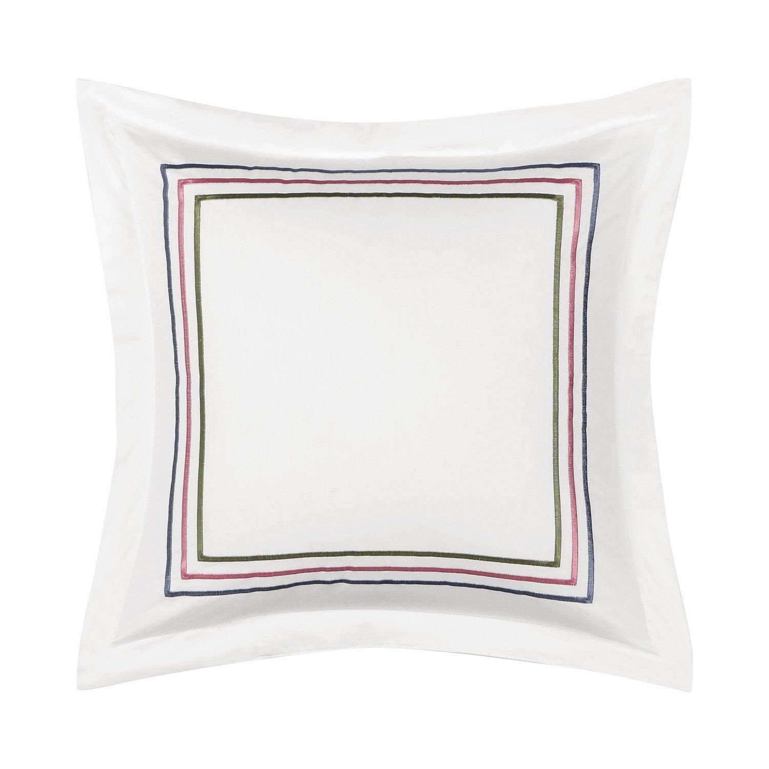 J. Queen Cottage Savannah Square Decorative Throw Pillow, , large