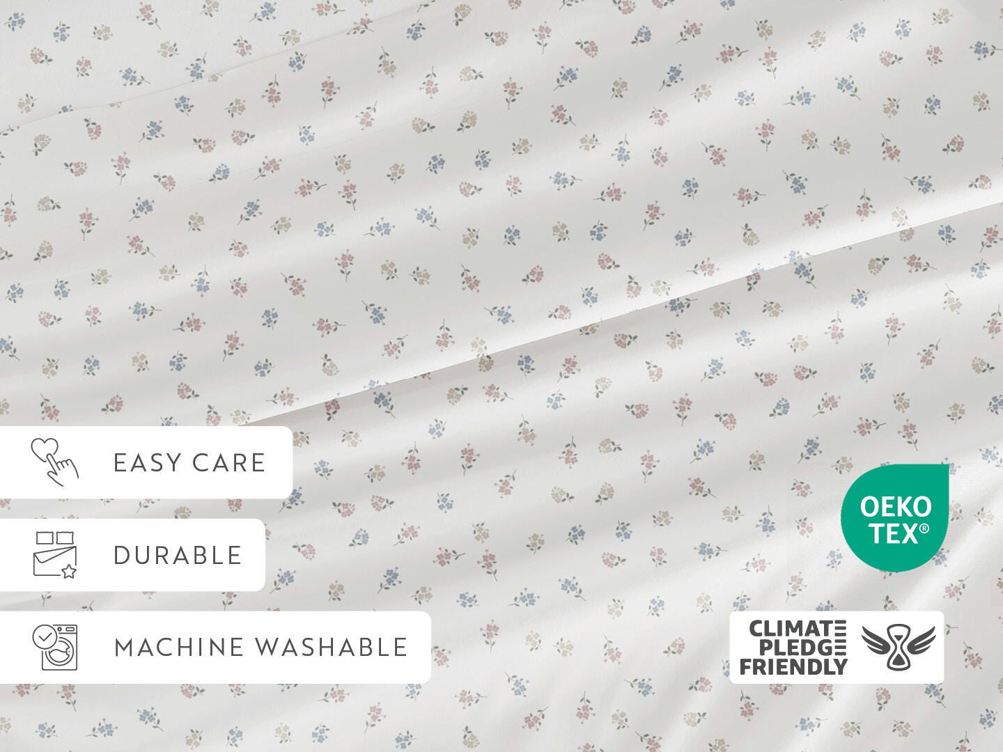 iEnjoy Home 4 Piece Queen Sheet Set, Multi, large
