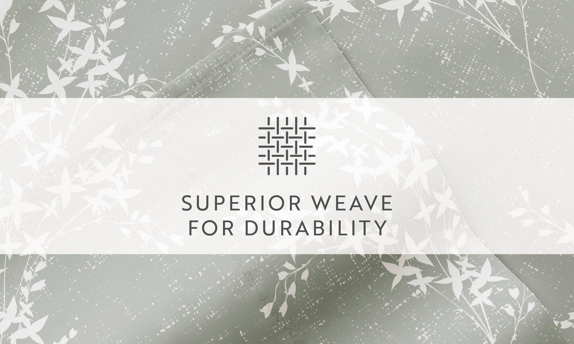 iEnjoy Home Willow 4 Piece California King Sheet Set, Green Mist, large