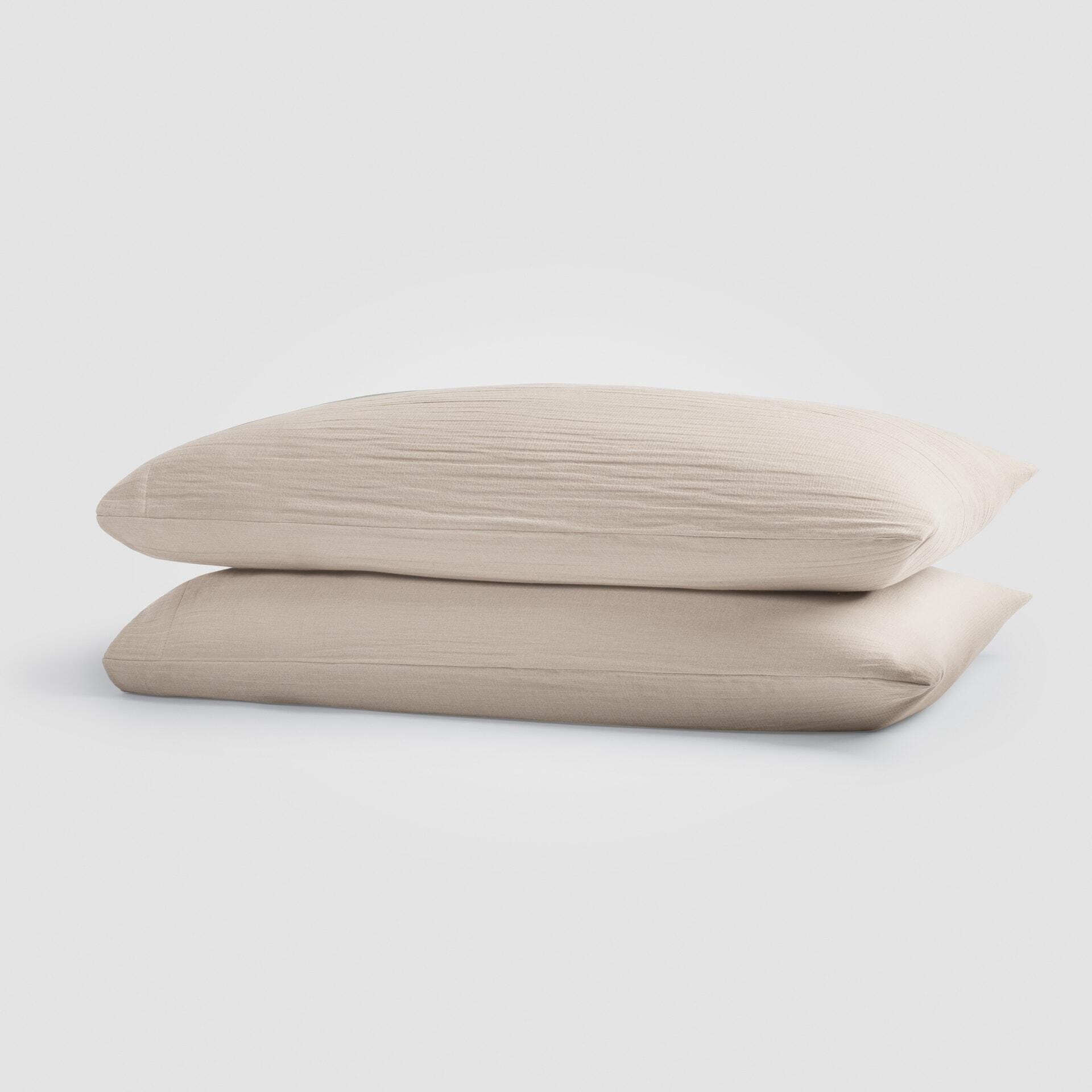 Crane Home Calm 4 Piece Queen Sheet Set, Beige, large
