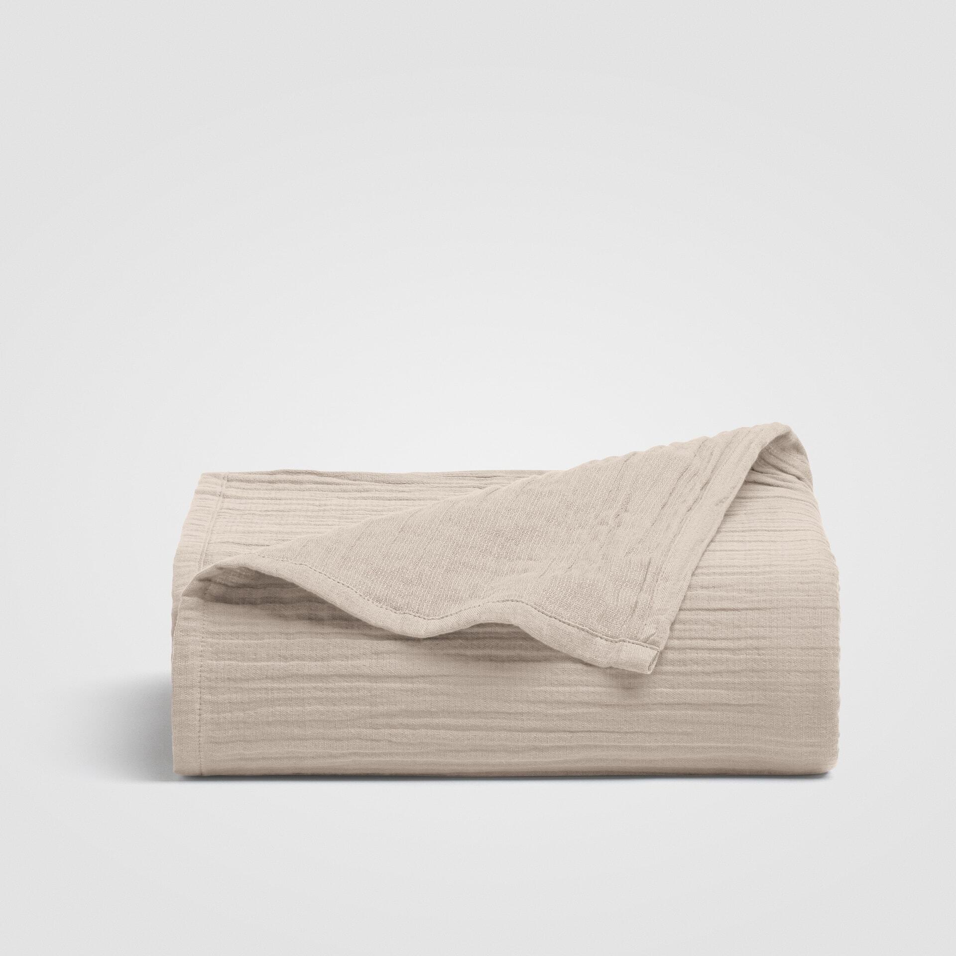 Crane Home Calm 1 Piece King Sheet, Beige, rollover