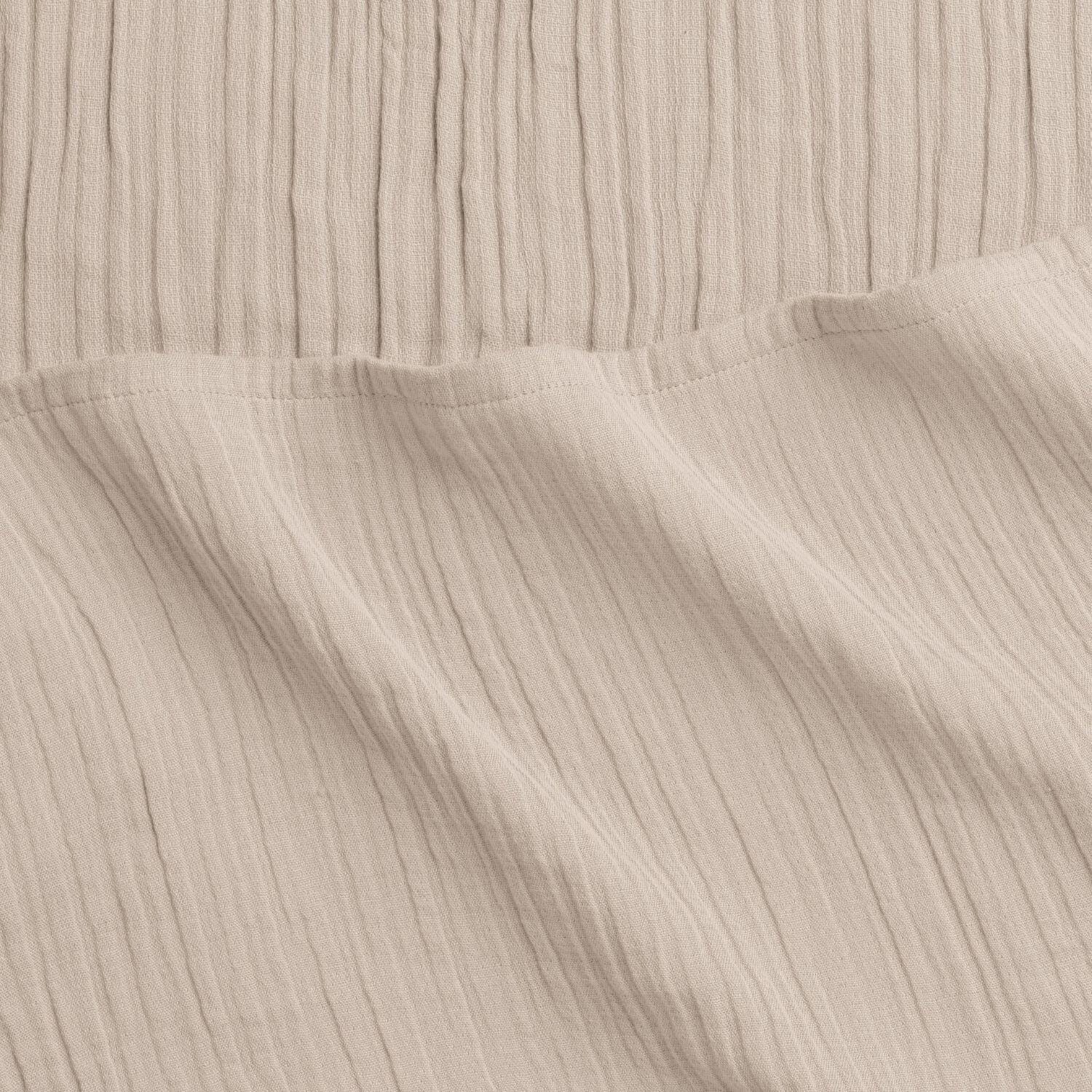 Crane Home Calm 1 Piece Full Sheet, Beige, large