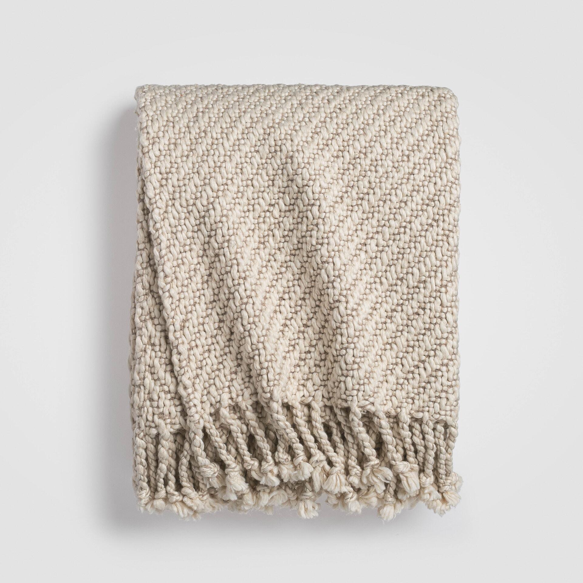 Crane Home Calm Knit Throw, , large