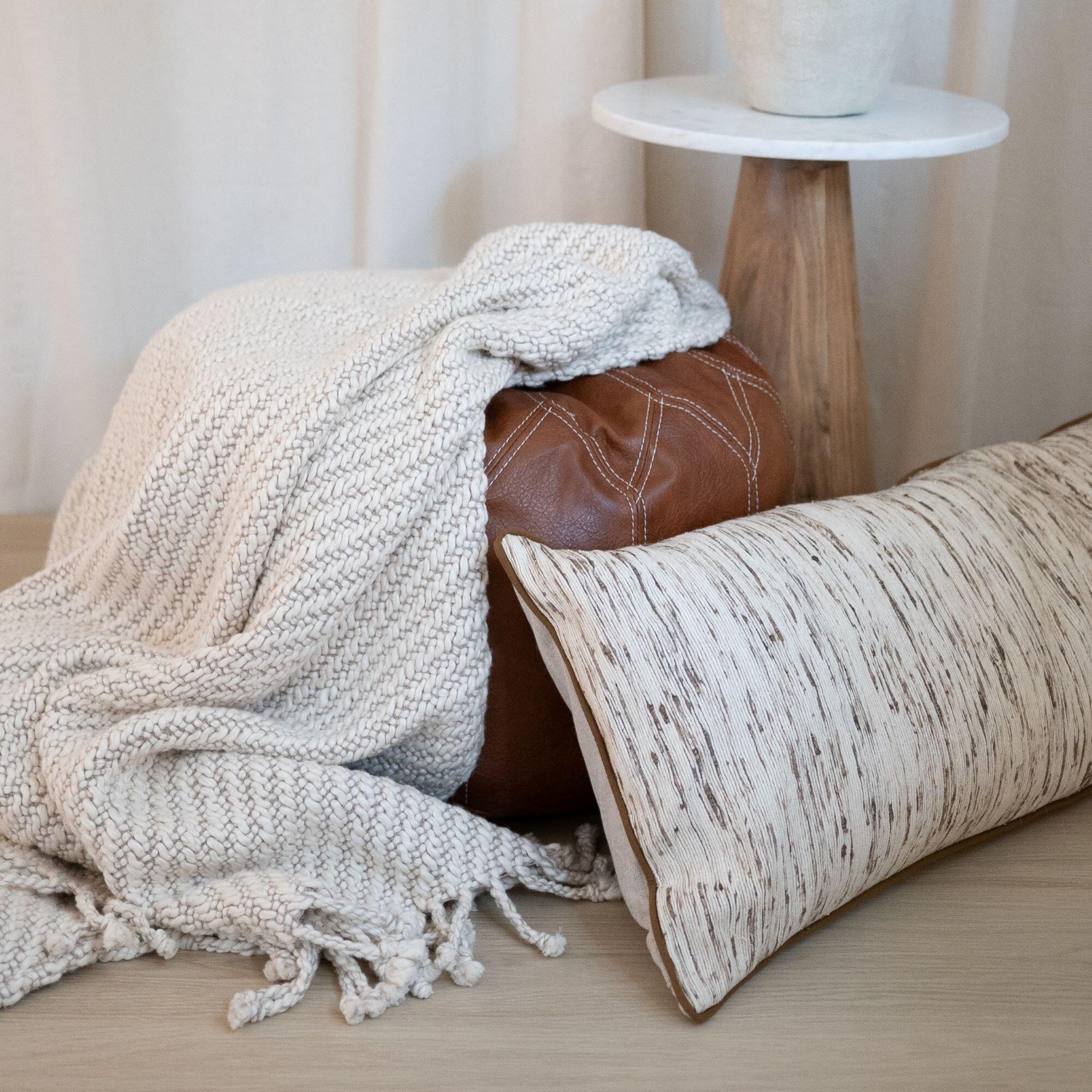Crane Home Calm Knit Throw, , large