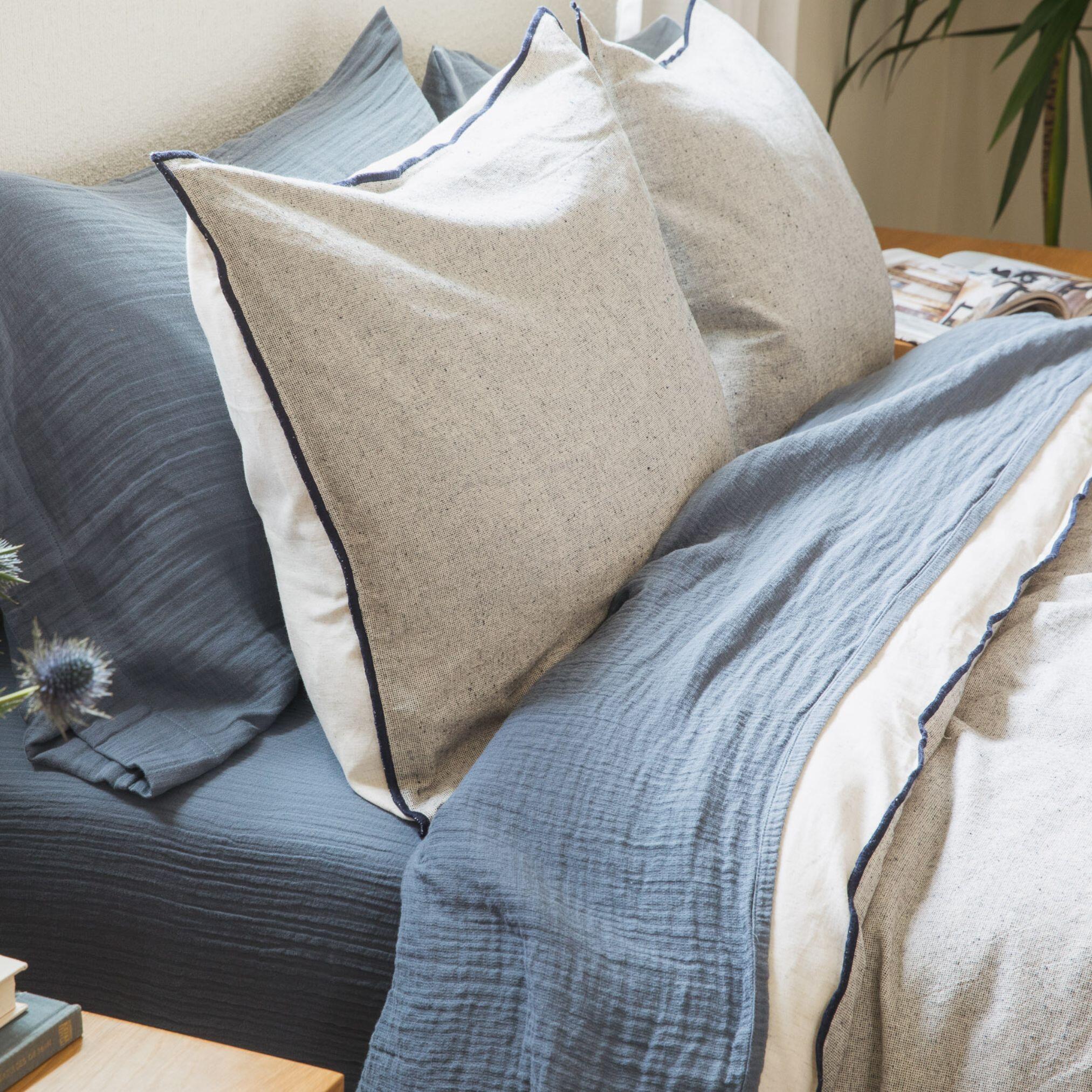 Crane Home Oasis Tranquil Textured Sham, Gray, large