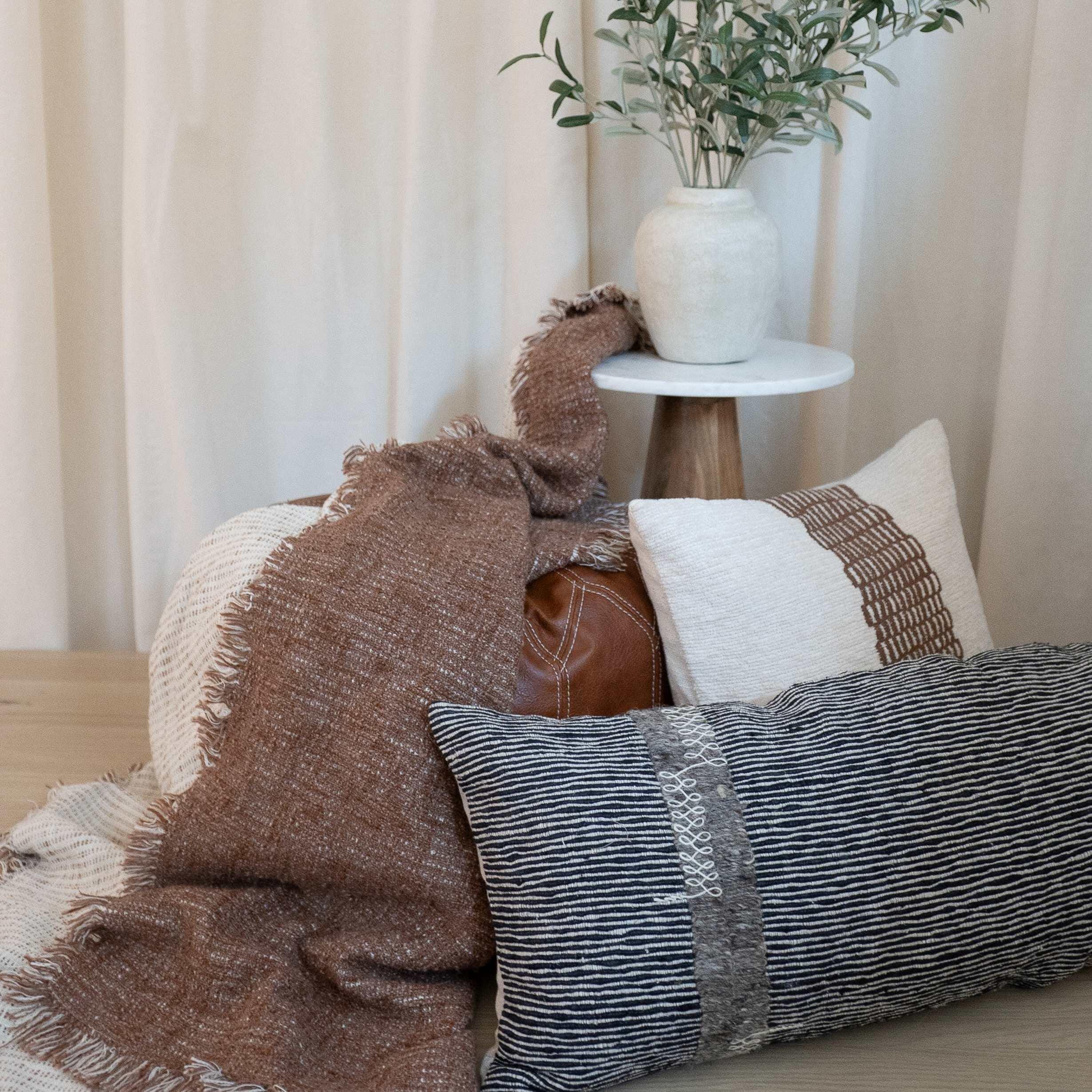 Crane Home Decorative Throw Pillow, , rollover
