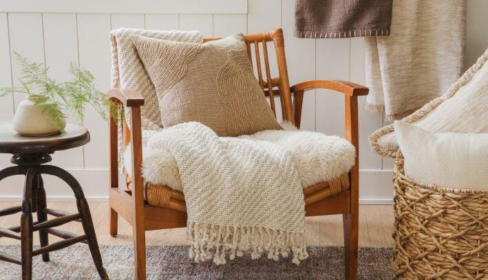 Crane Home Calm Decorative Throw Pillow, , large