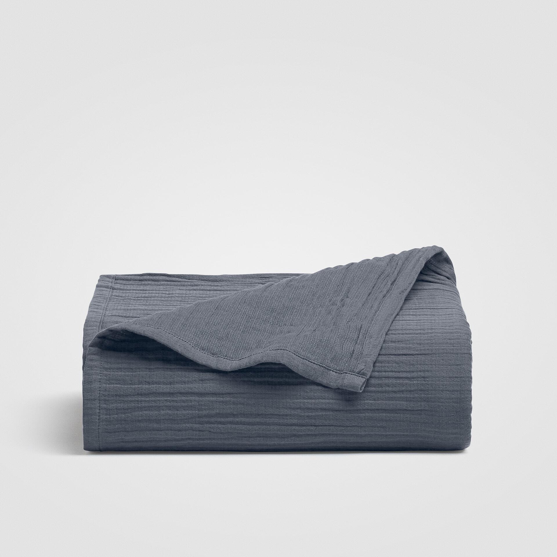Crane Home Oasis 1 Piece Queen Sheet, Blue, rollover