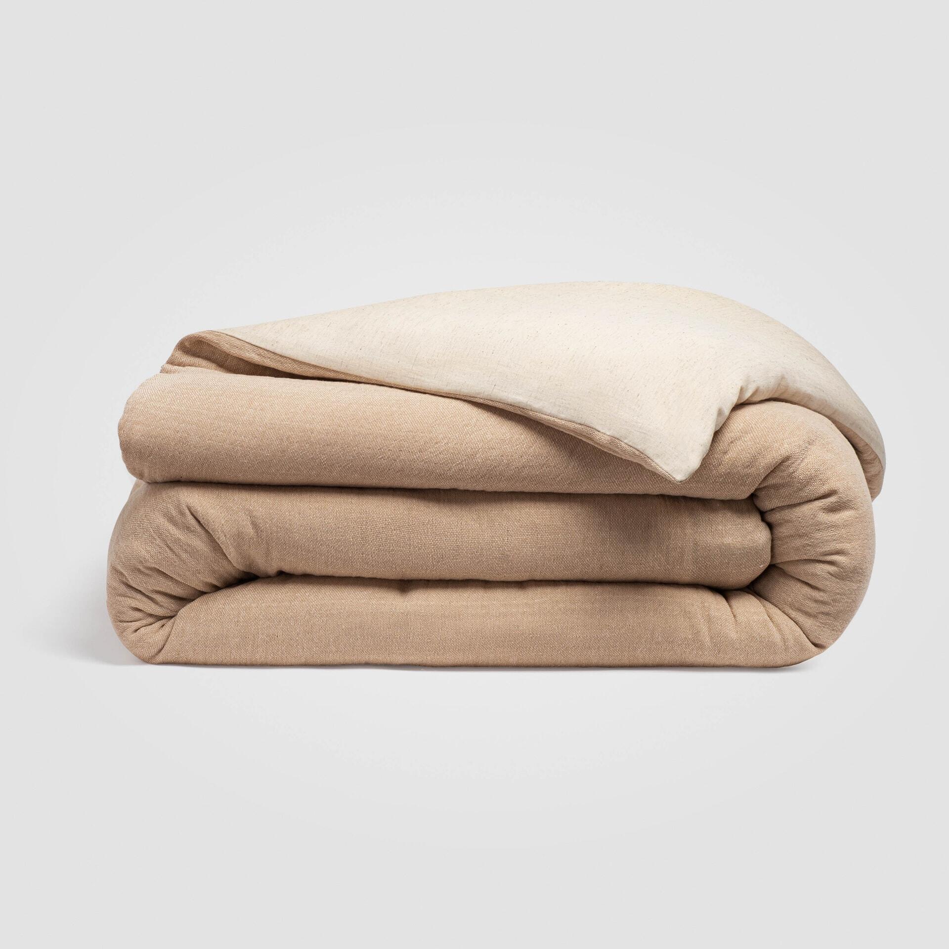 Crane Home Zen 1 Piece King Duvet, Sand/Tan, rollover