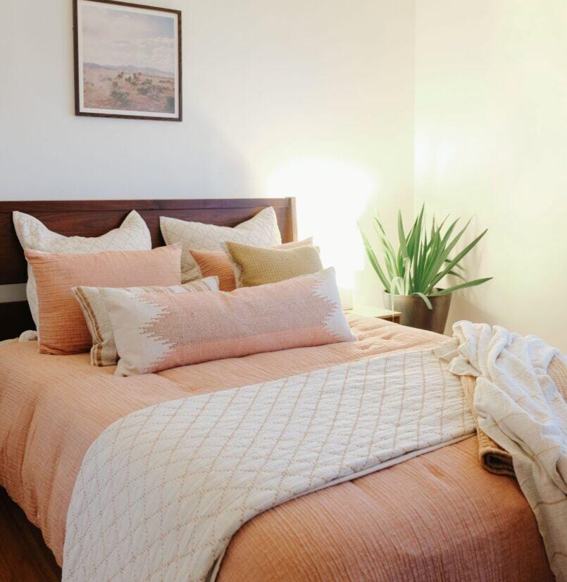 Crane Home Decorative Throw Pillow, , rollover