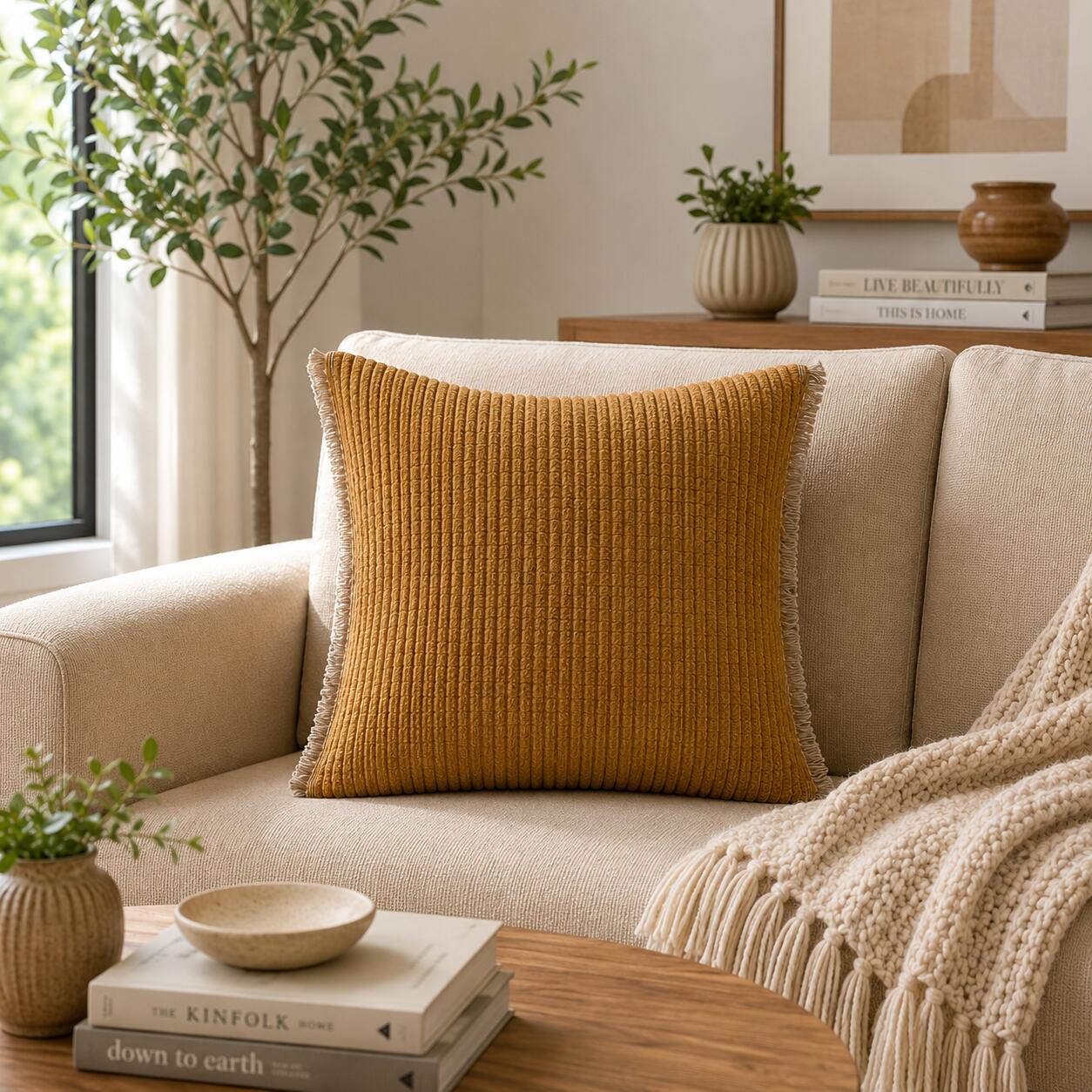 Crane Home Decorative Throw Pillow, , rollover