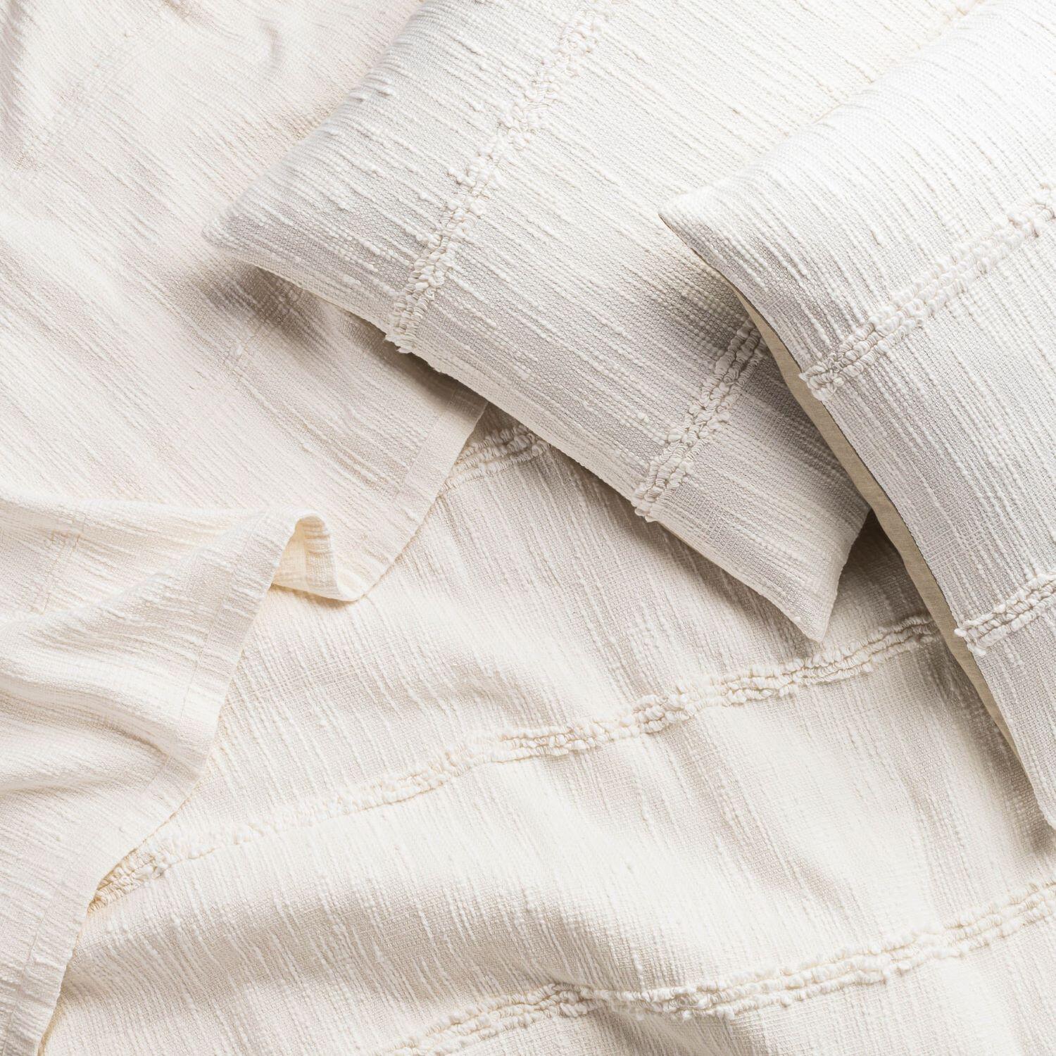 Crane Home Calm 4 Piece Queen Comforter Set, White, large