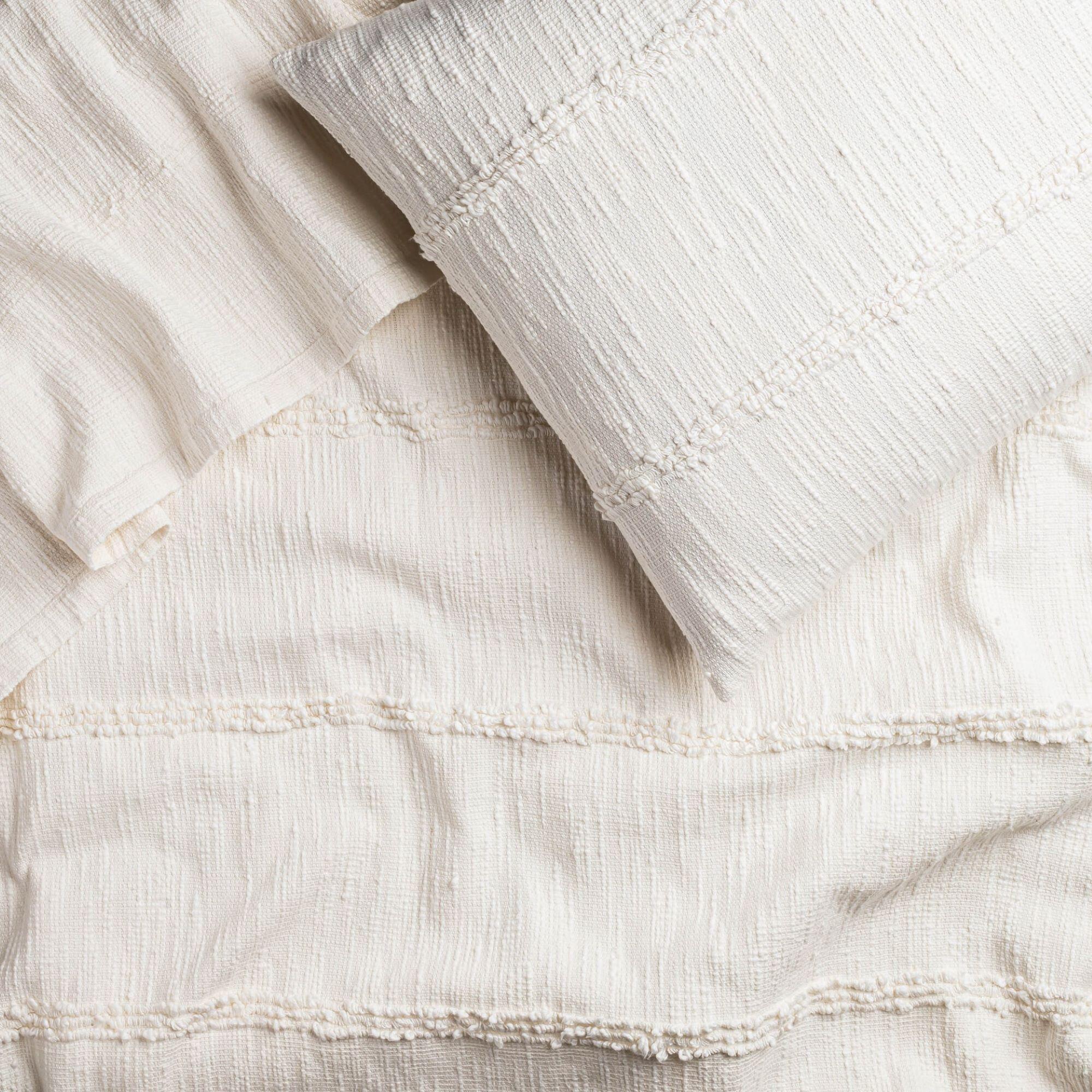 Crane Home Calm 4 Piece King Comforter Set, White, large