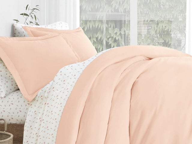iEnjoy Home Floral 8 Piece Full Duvet Set